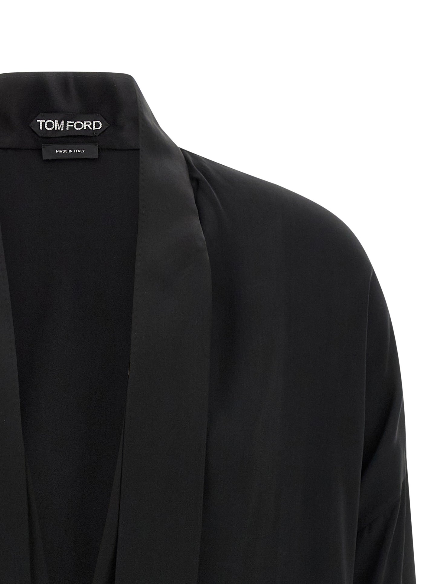 Tom Ford Black Silk Blouse