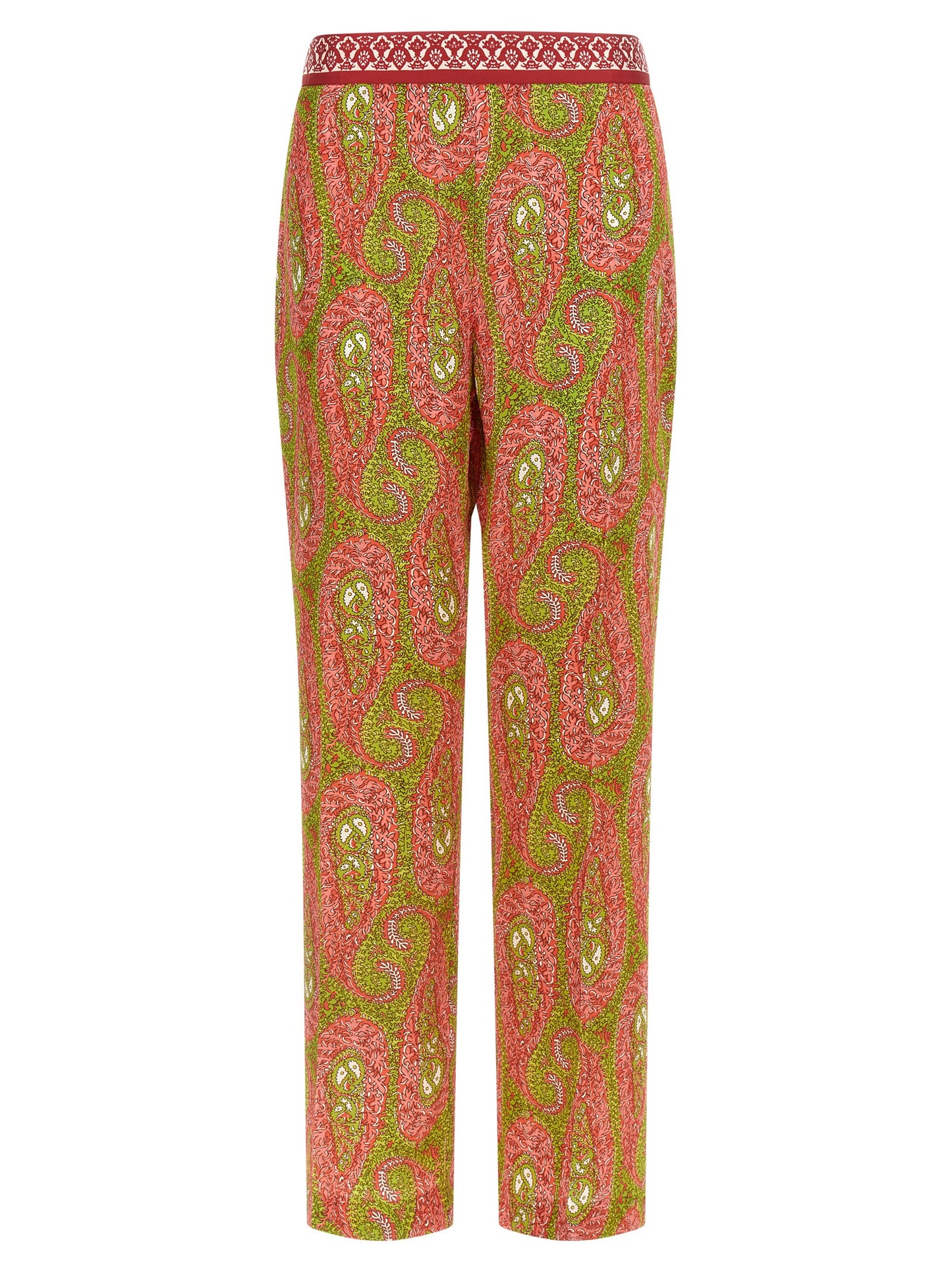 Etro Multicolor Polyester Pants