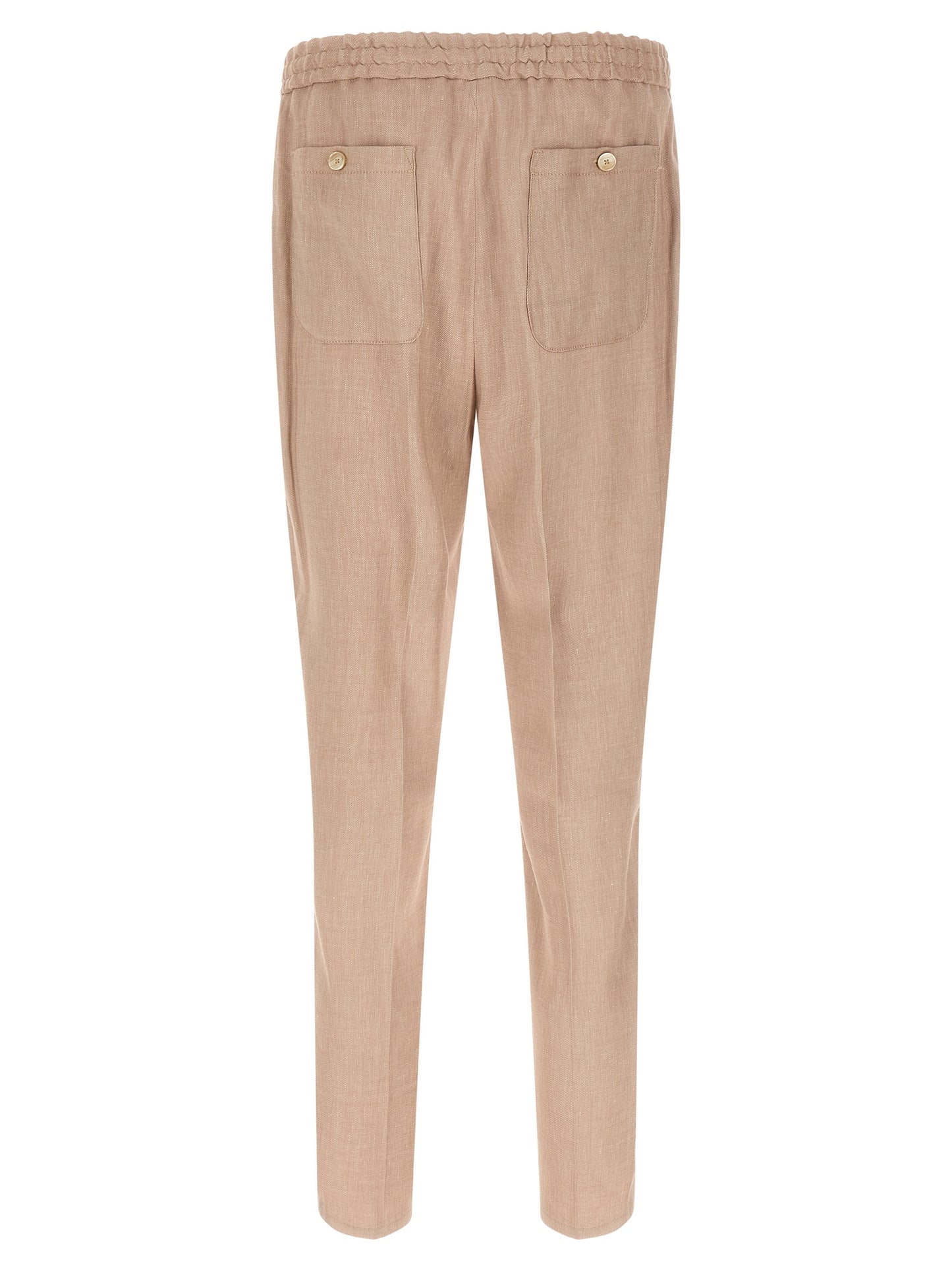 Etro Beige Linen Joggers (Workout Pants)