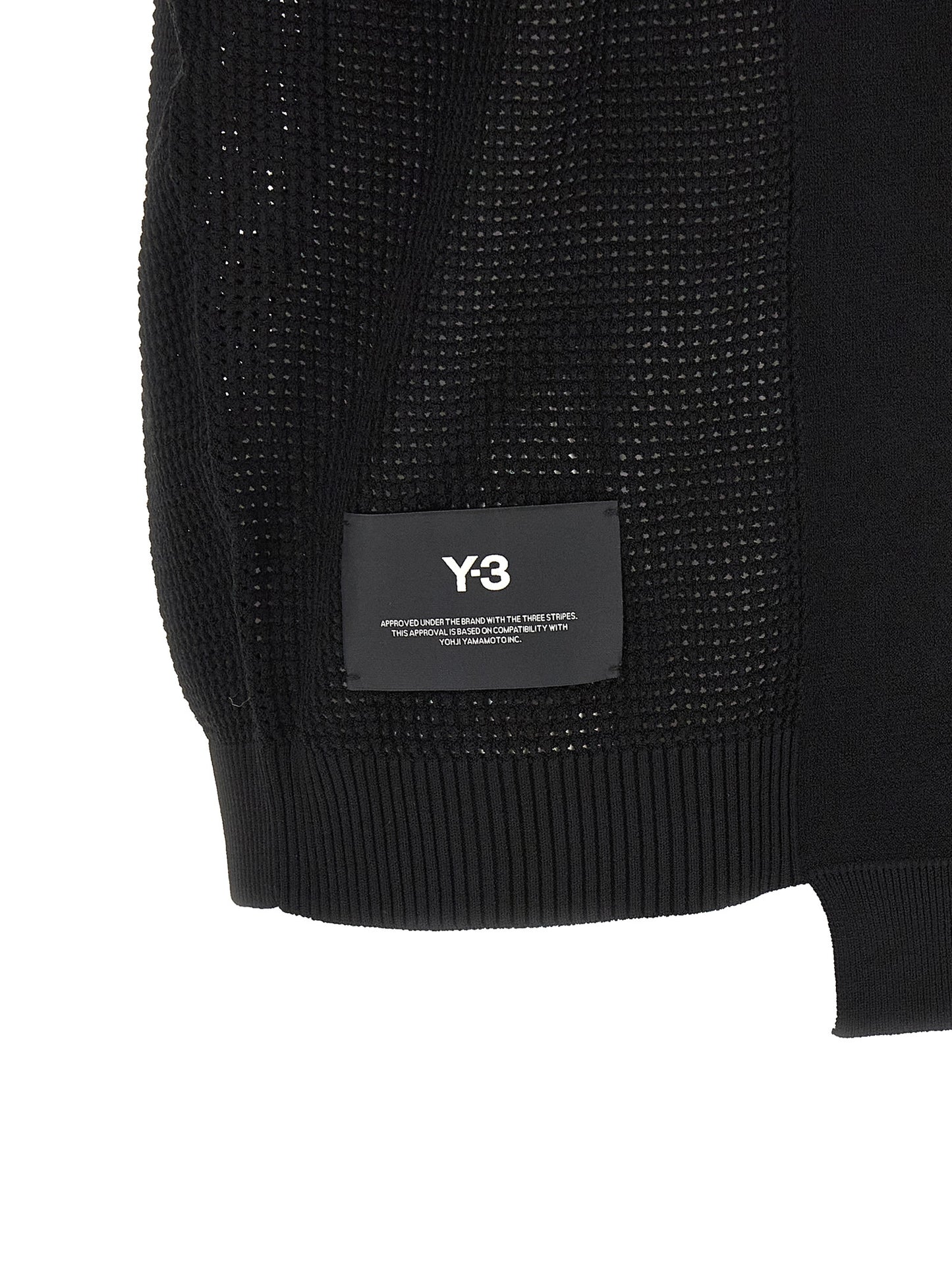 Y-3 Black Rayon Sleeveless Jacket