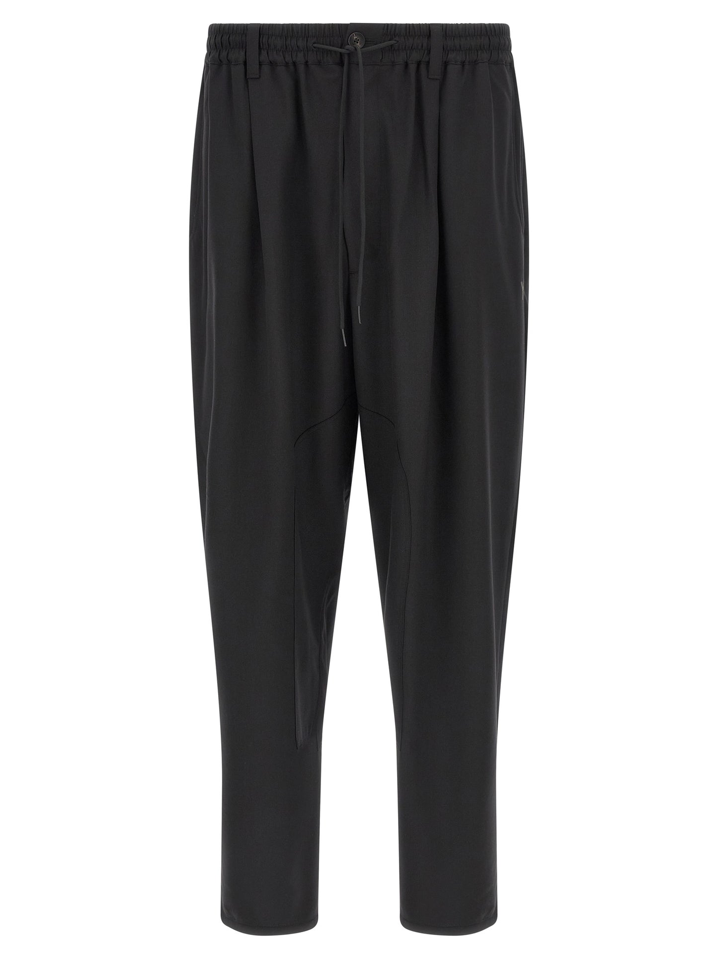 Y-3 Black Polyester Casual Pants