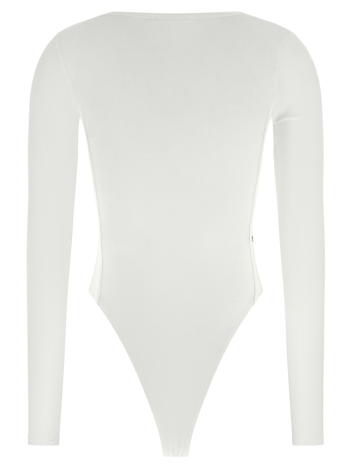 Diesel White Viscose Bodysuit