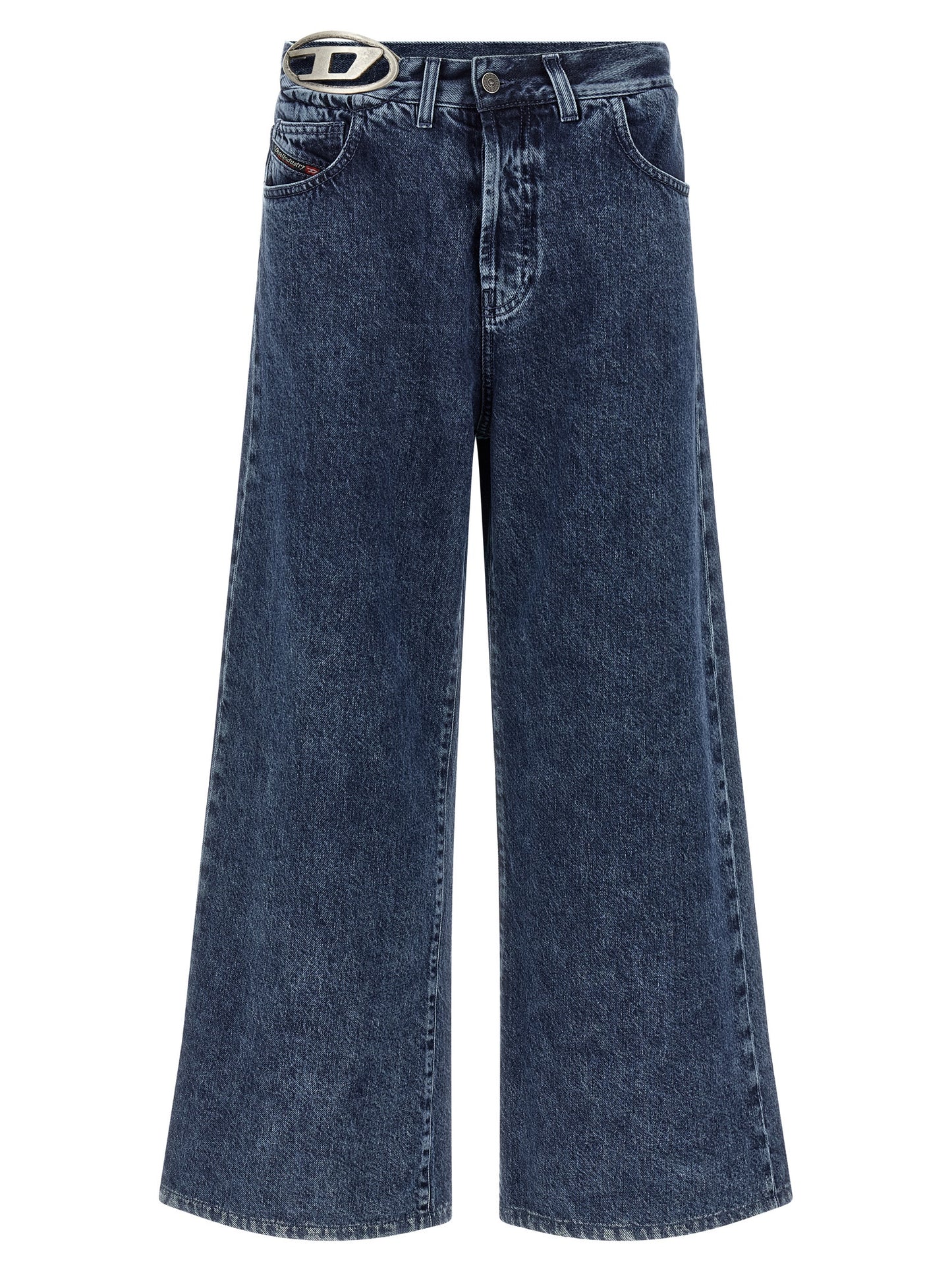 Diesel Blue Cotton Jeans Denim