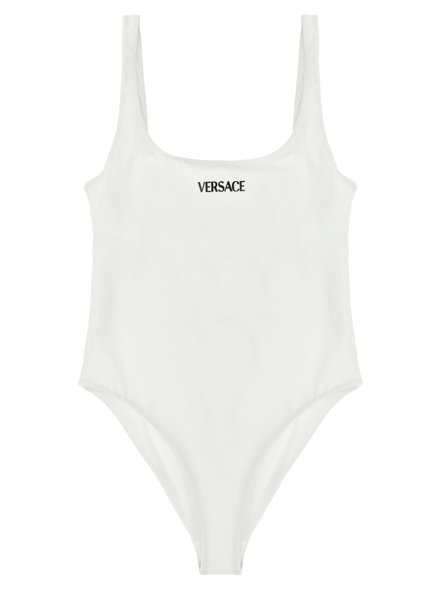Versace White Nylon One-Piece Swimsuit