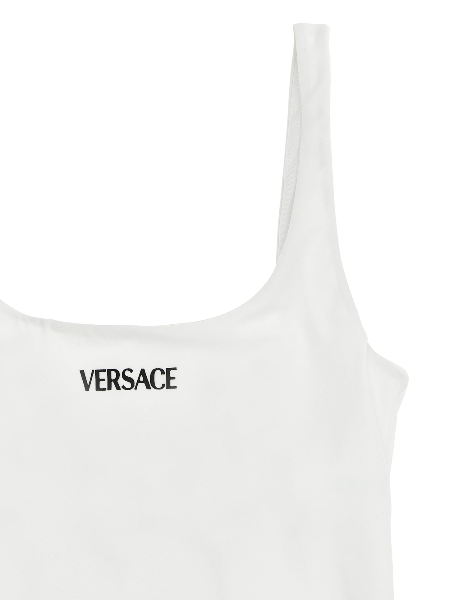 Versace White Nylon One-Piece Swimsuit