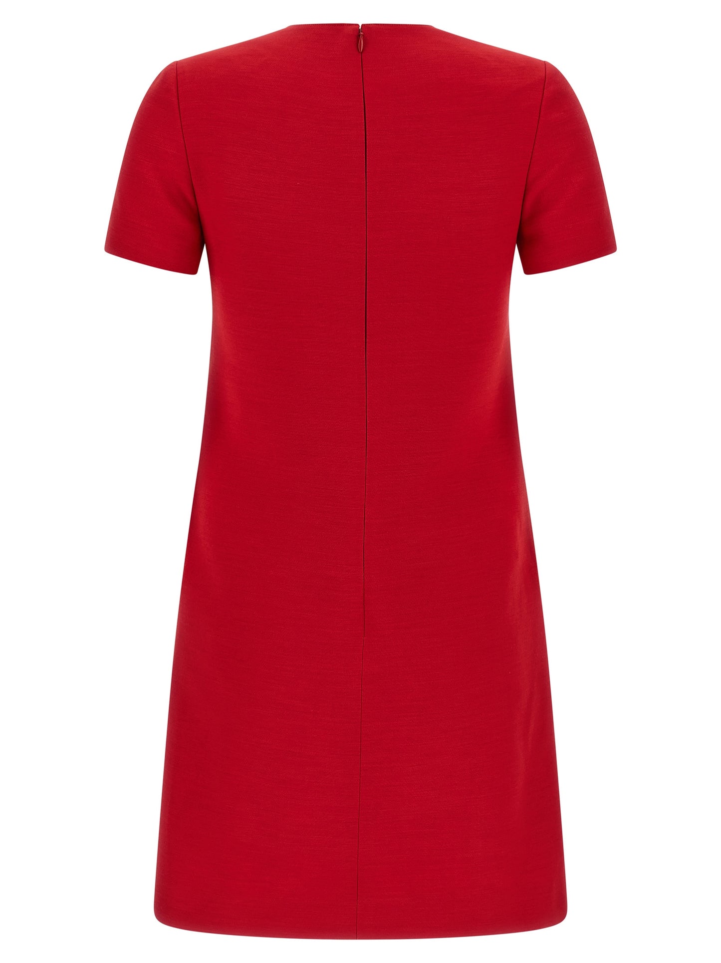 Valentino Garavani Multicolor Virgin Wool Short Dress