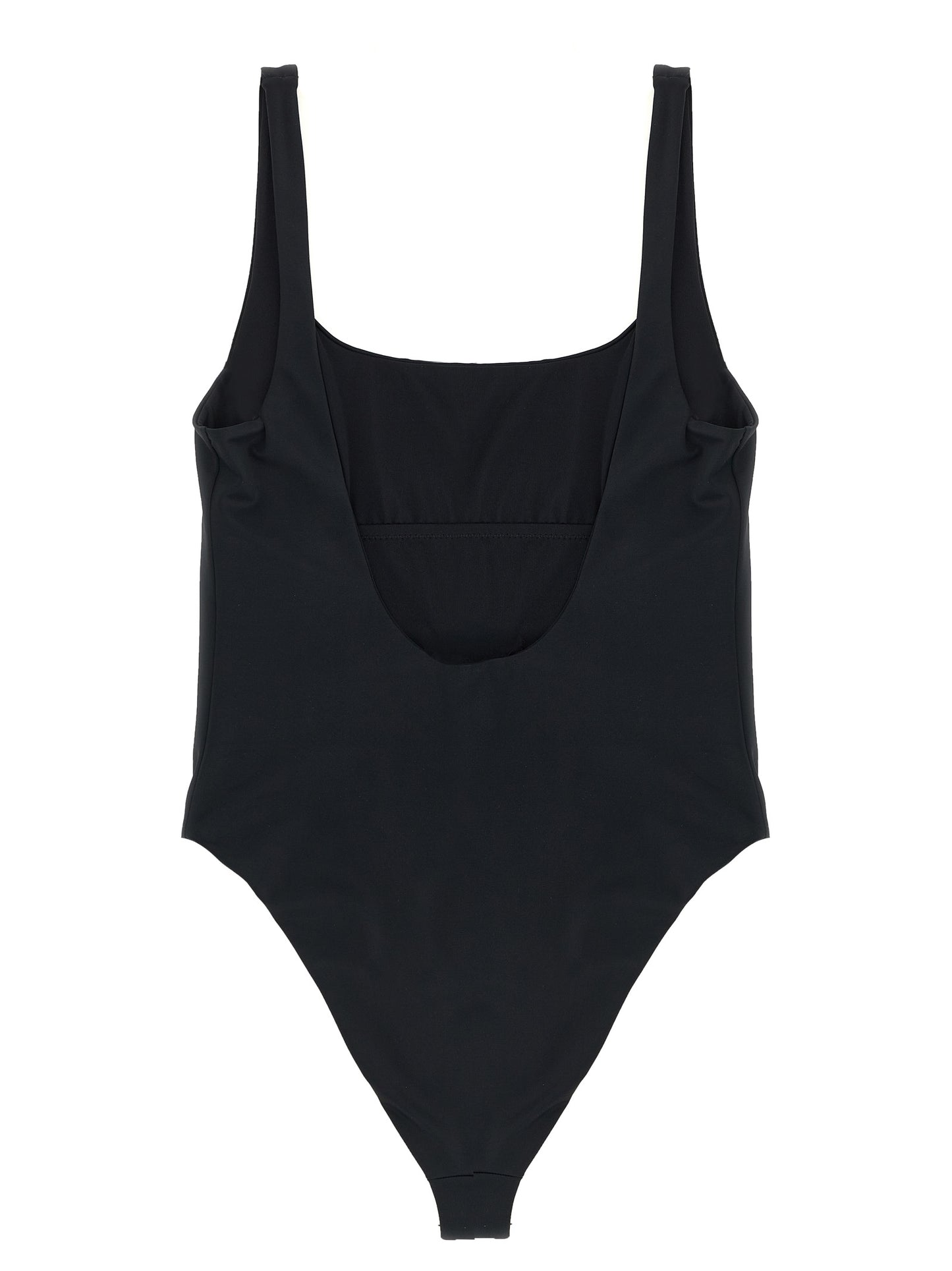Versace Black Nylon One-Piece Swimsuit