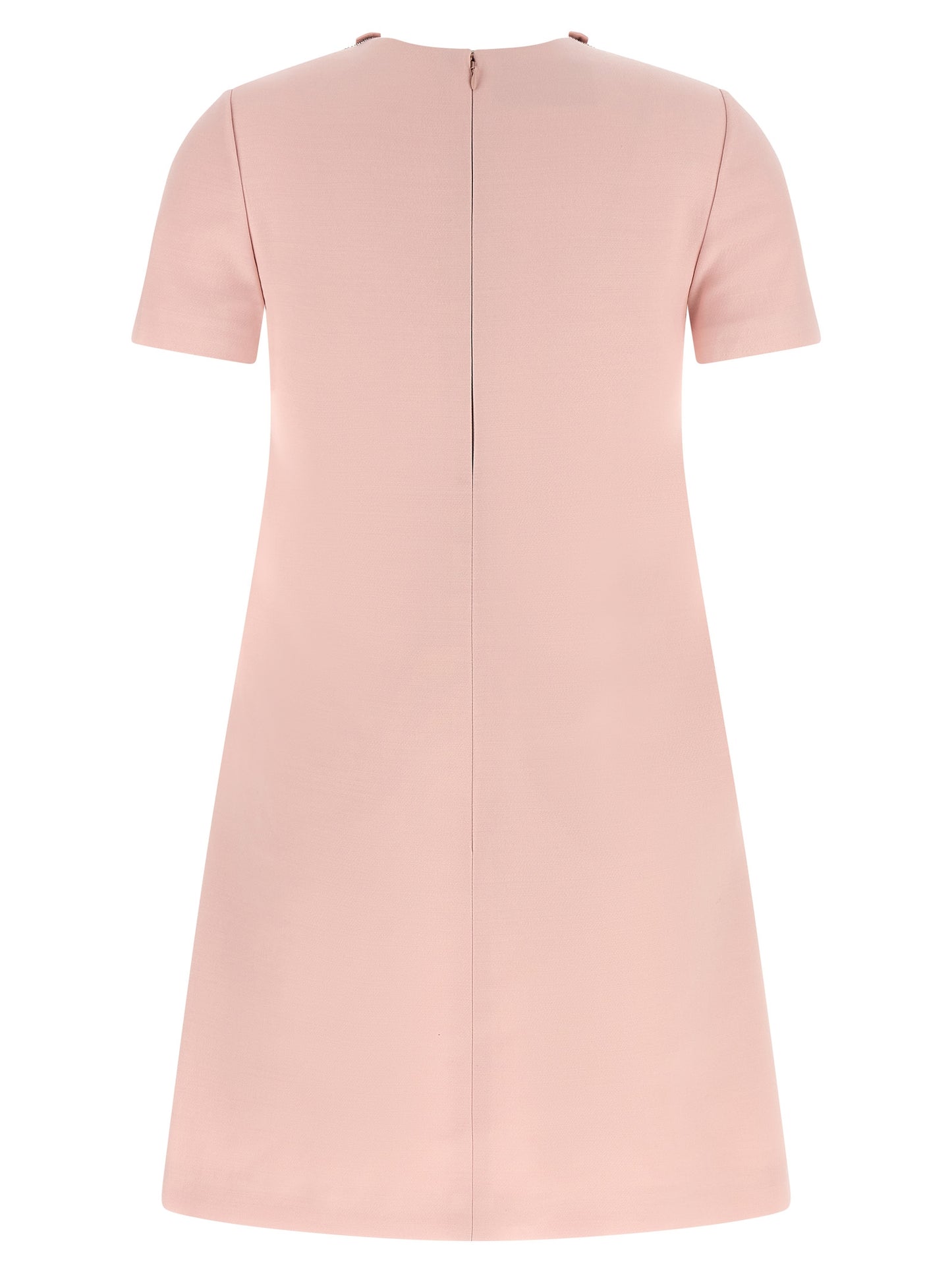Valentino Garavani Multicolor Virgin Wool Short Dress