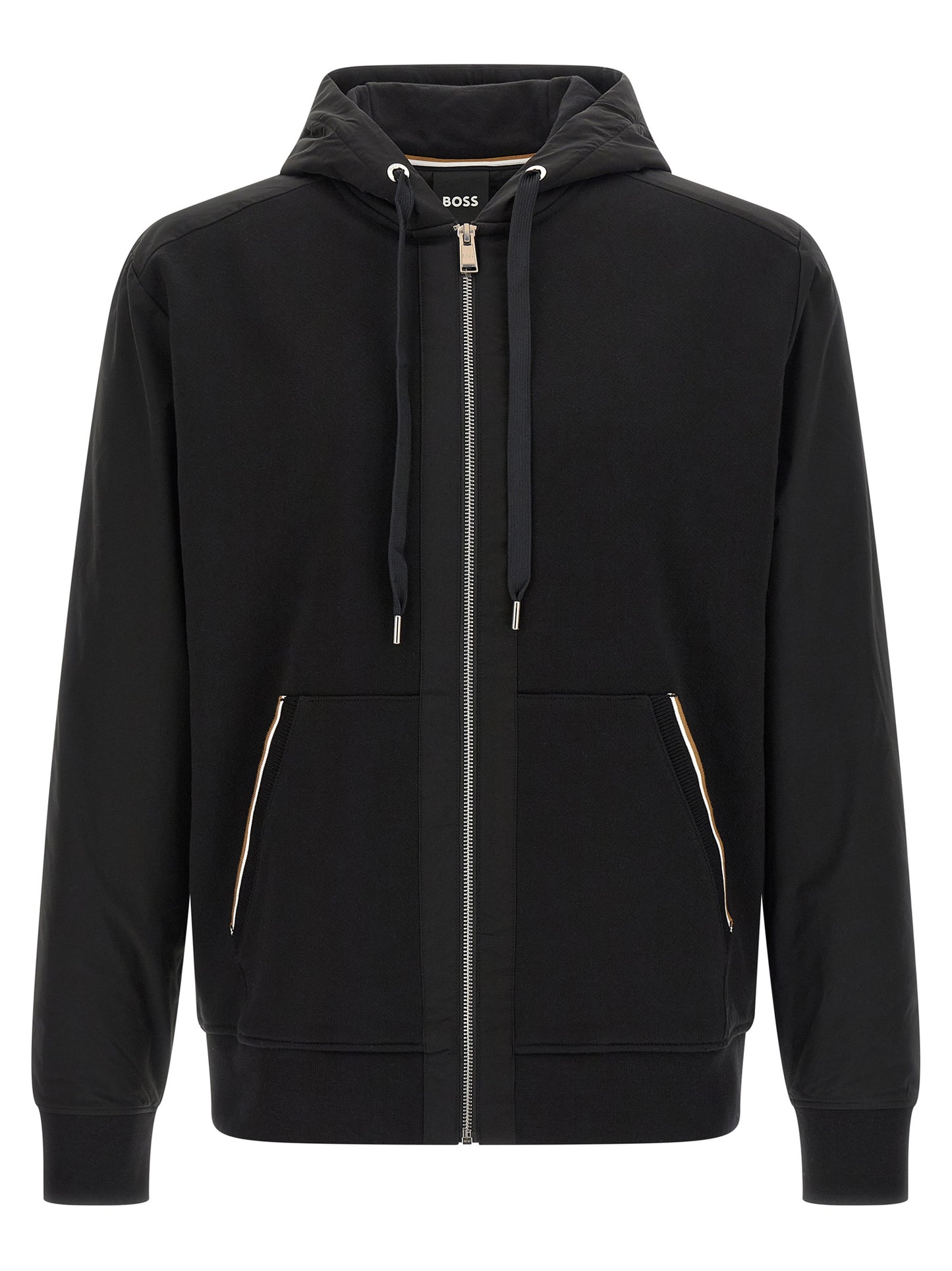 Hugo Boss Black Cotton Sweatshirt
