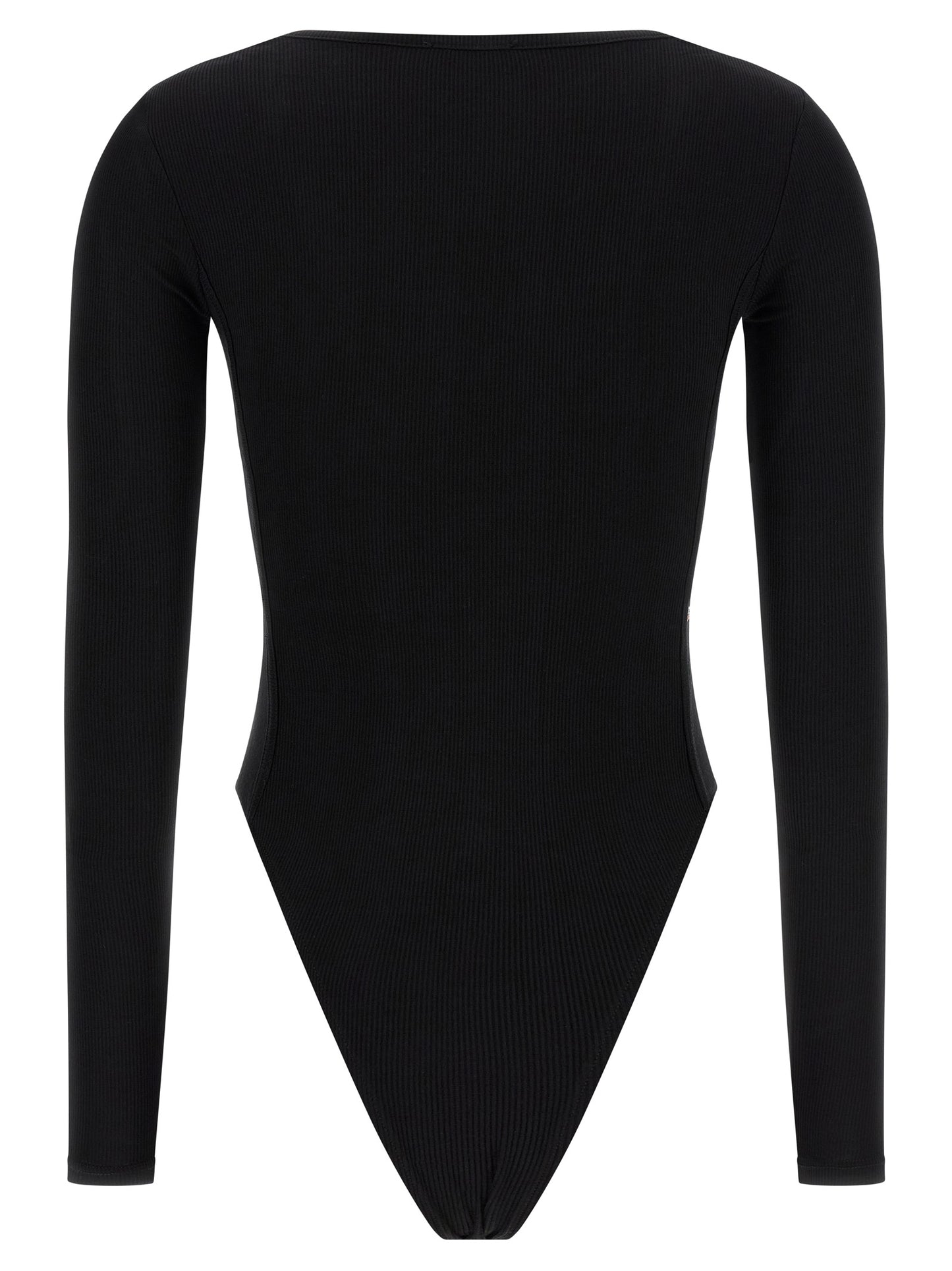 Diesel Black Viscose Bodysuit
