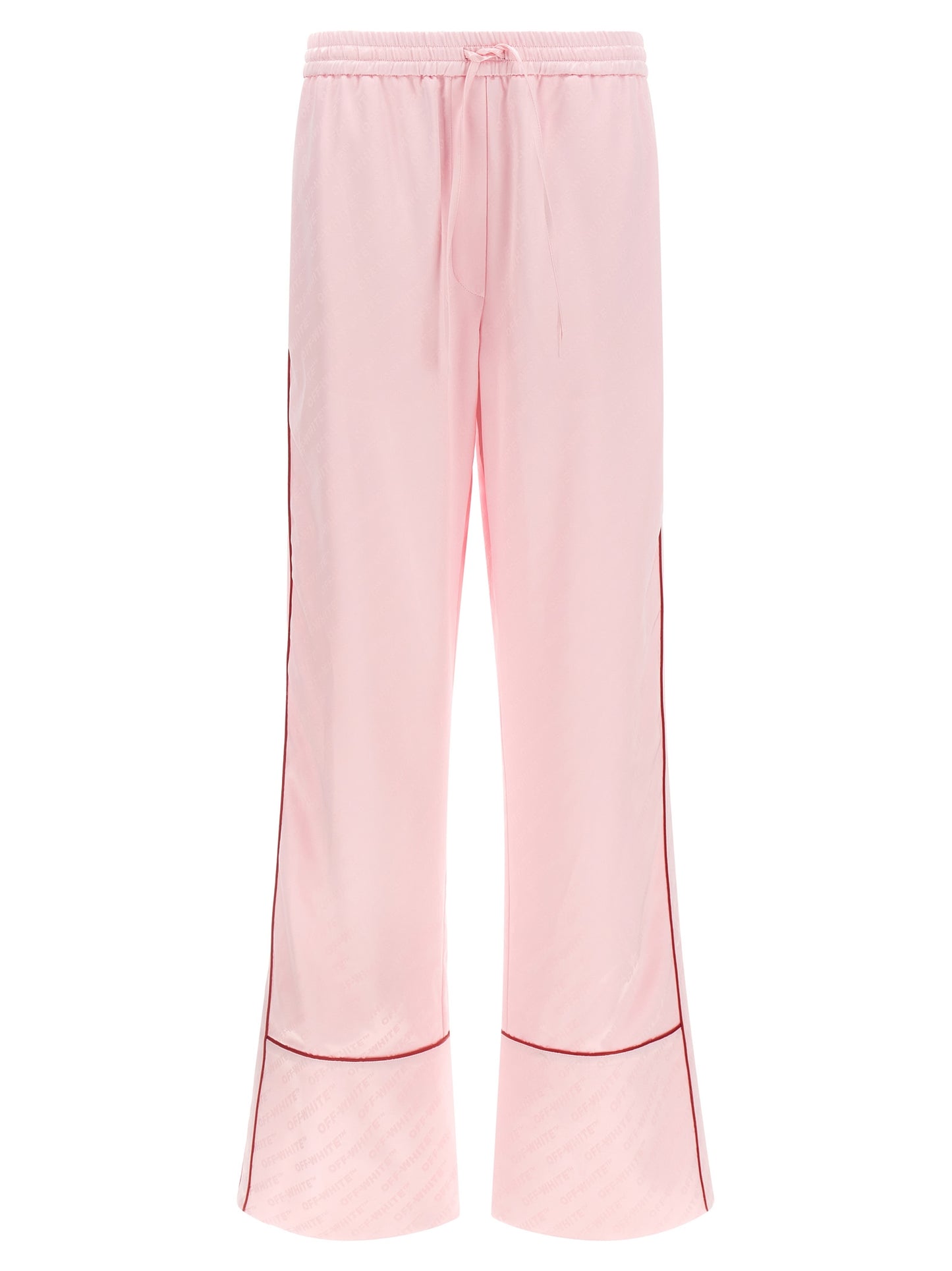 Off-White Multicolor Viscose Casual Pants