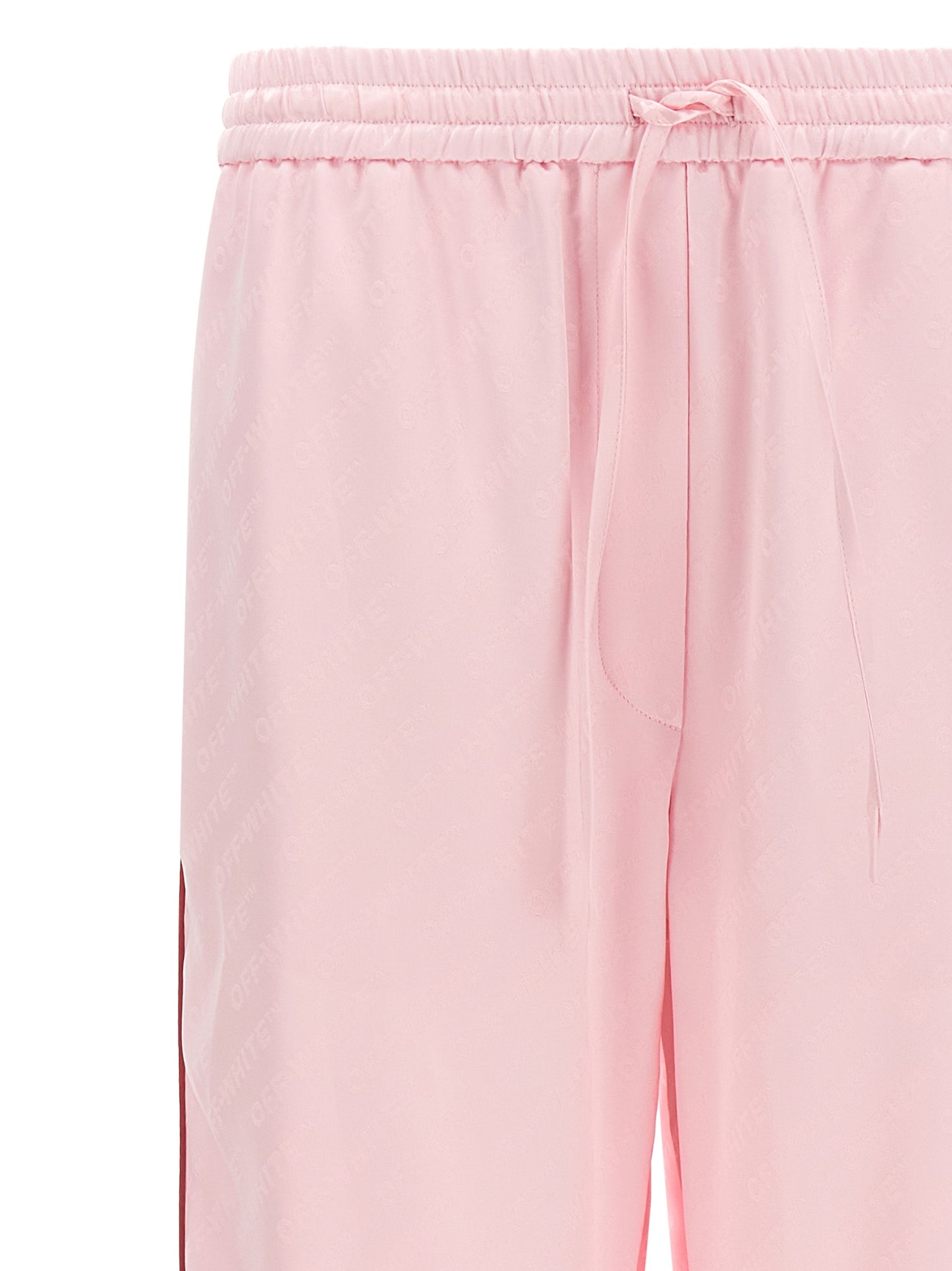 Off-White Multicolor Viscose Casual Pants