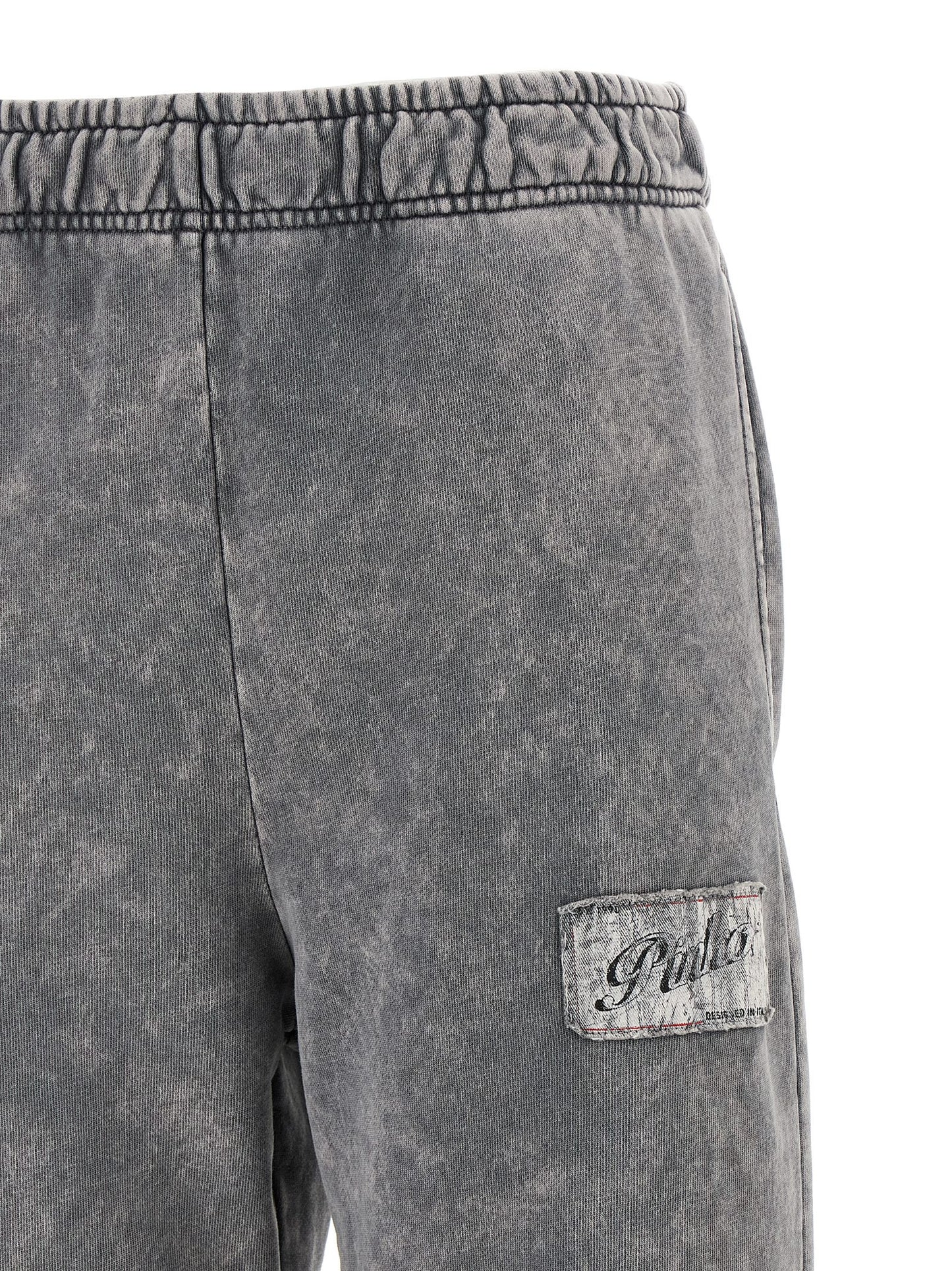 PINKO Gray Cotton Joggers (Workout Pants)