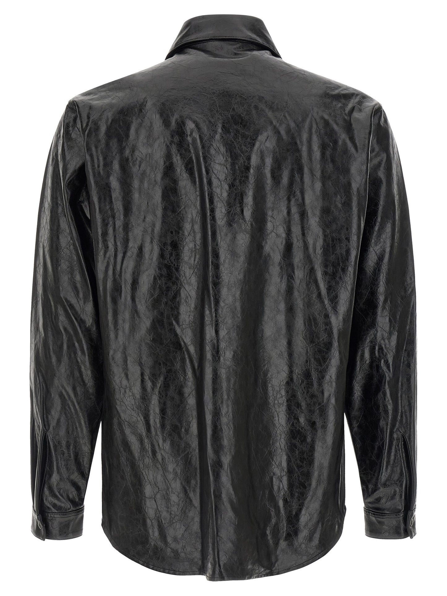 Diesel Black Viscose Blouse