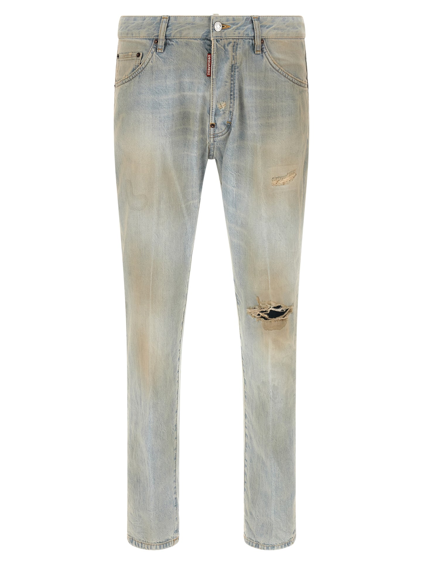 Dsquared² Blue Cotton Jeans Denim