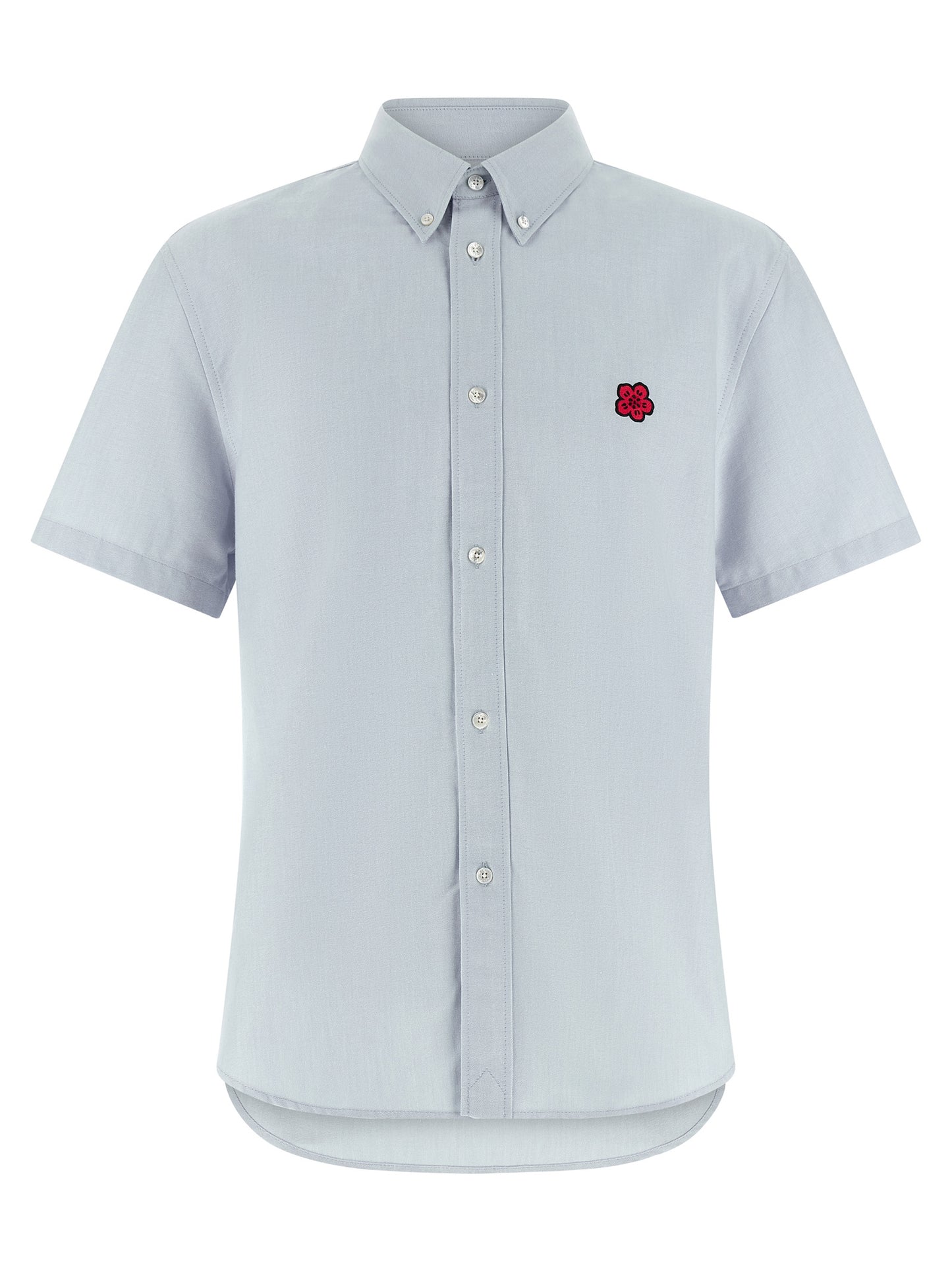 Kenzo Blue Cotton Blouse