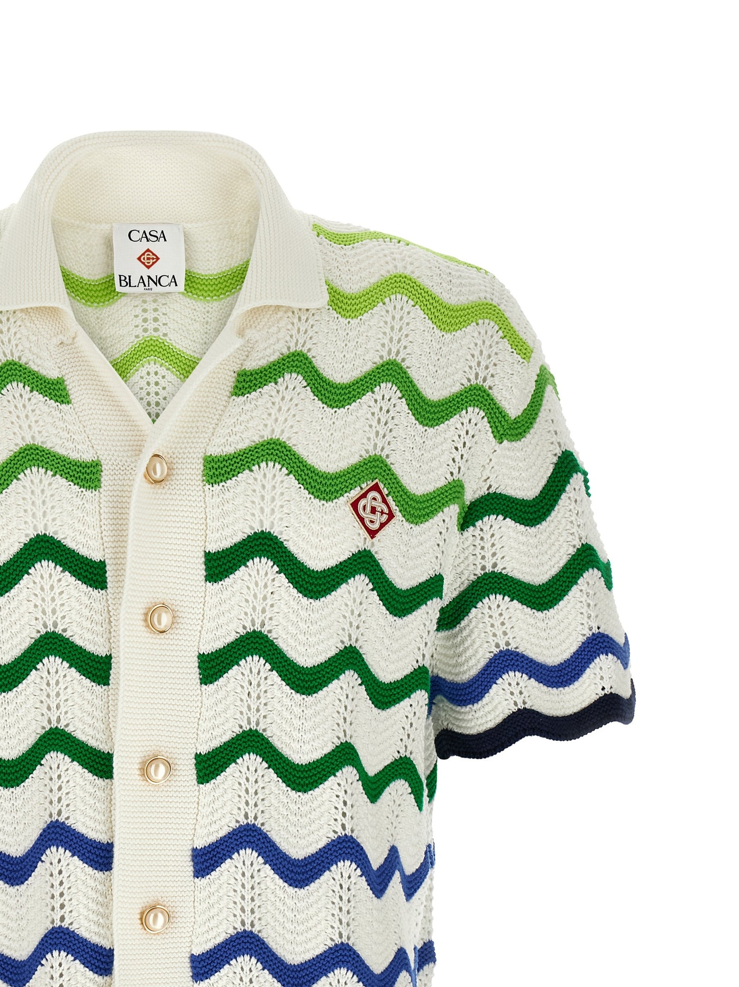 Casablanca Multicolor Cotton Blouse