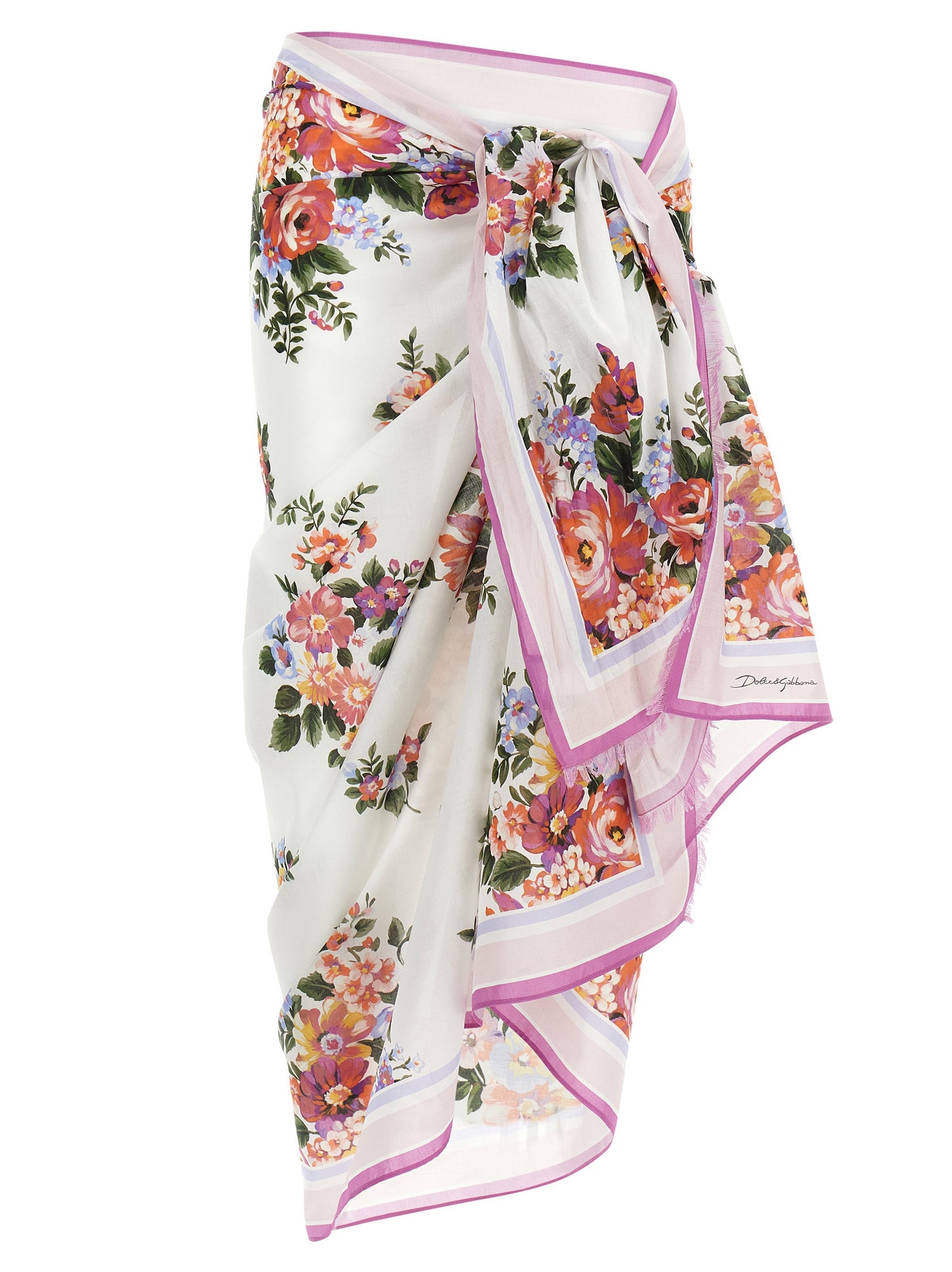 Dolce & Gabbana Multicolor Cotton Skirt