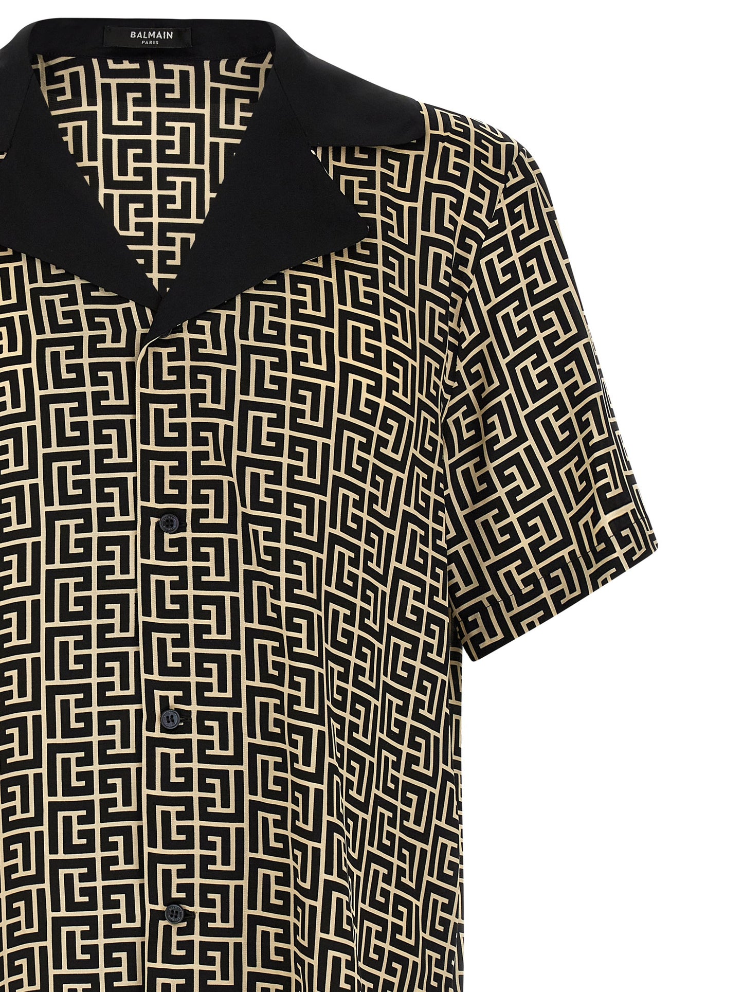 Balmain Bicolor Viscose Blouse