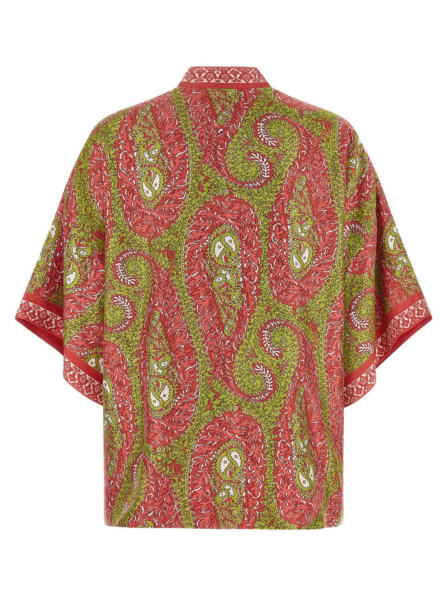 Etro Multicolor Silk Cardigan