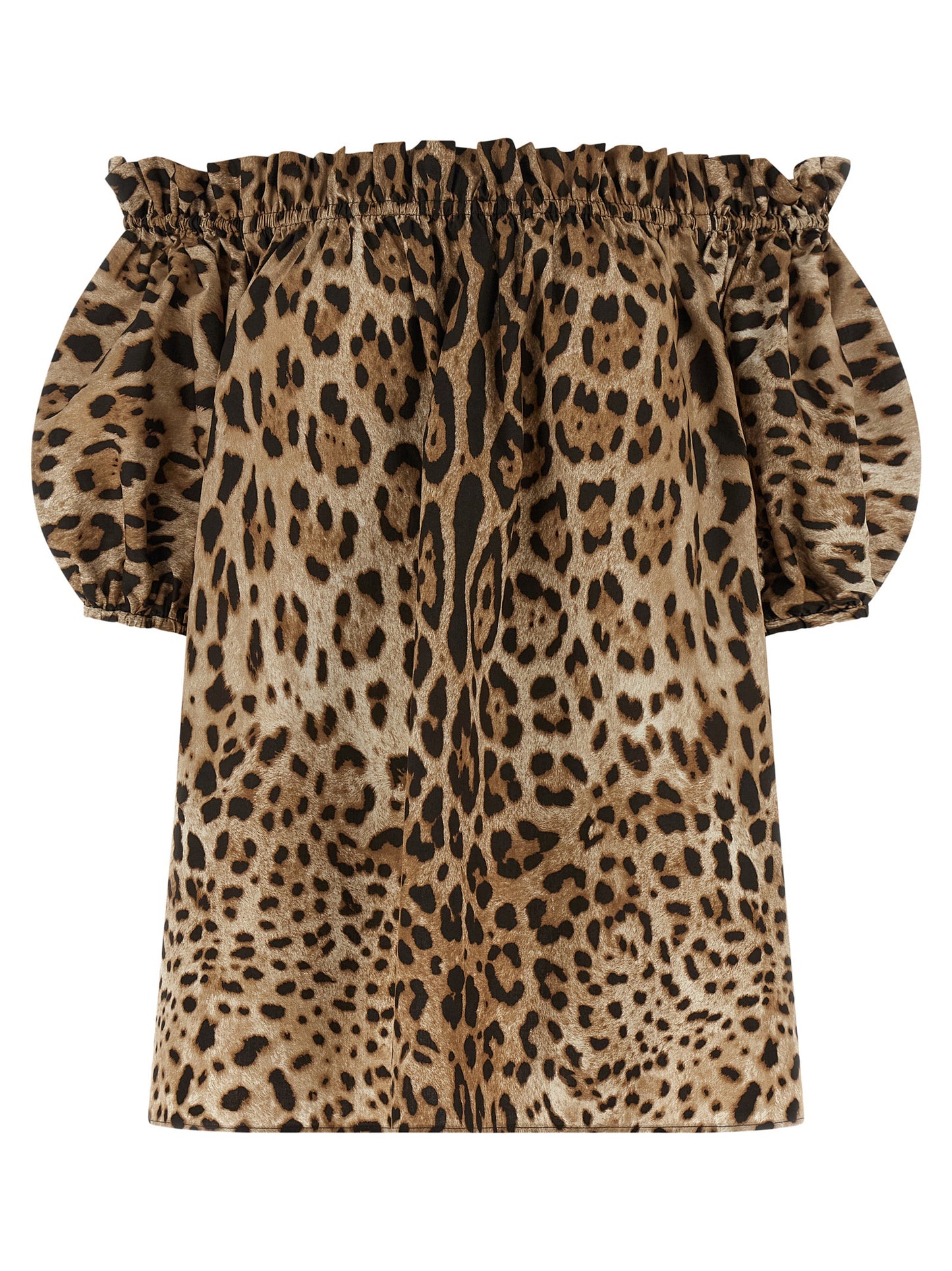Dolce & Gabbana Brown Cotton Shirt