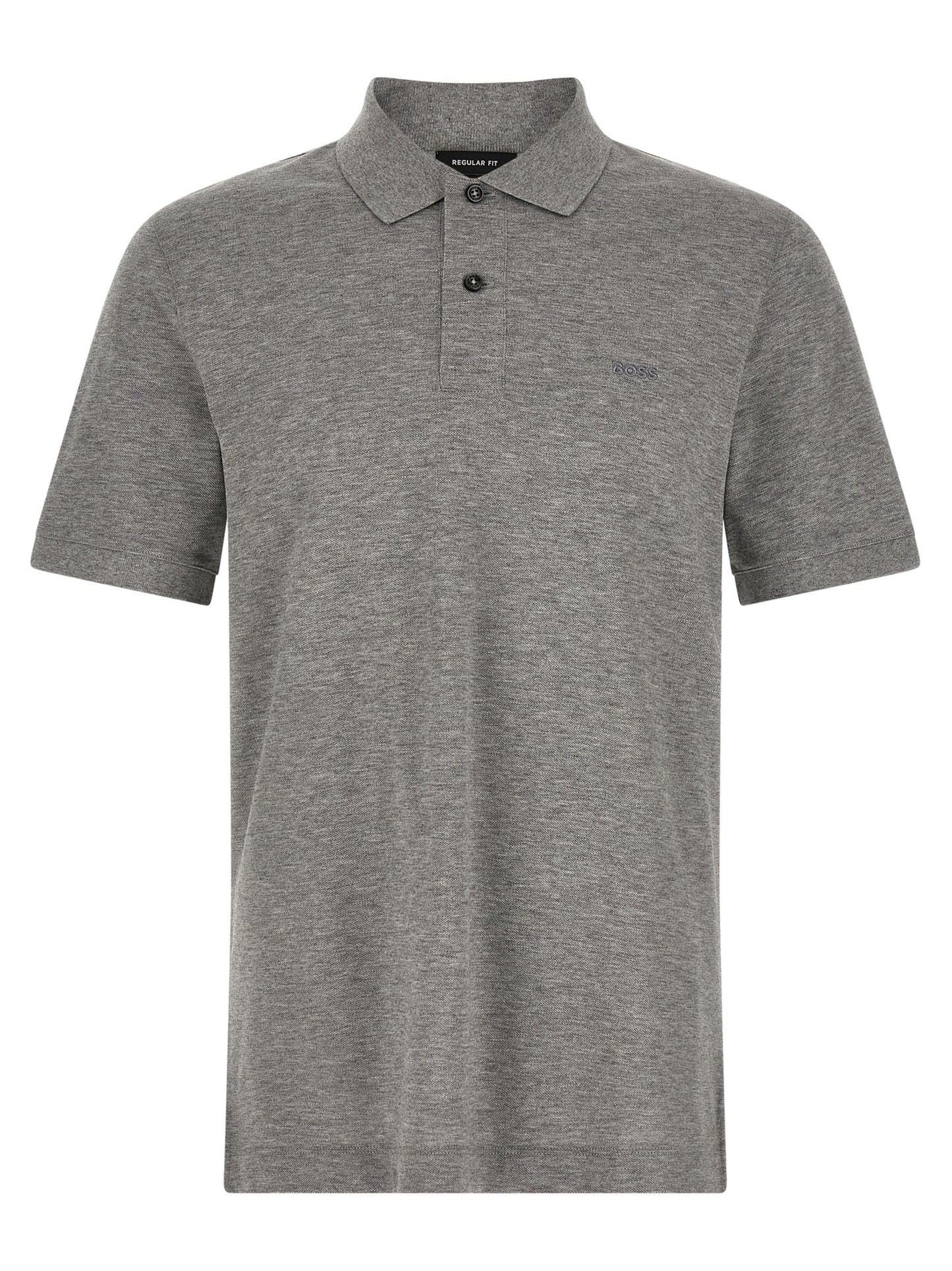 Hugo Boss Gray Cotton Polo Shirt