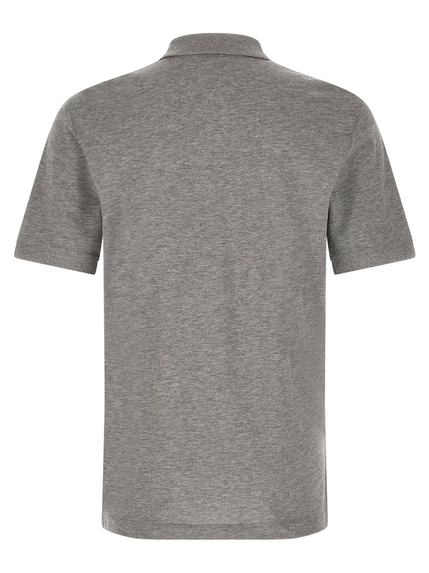 Hugo Boss Gray Cotton Polo Shirt
