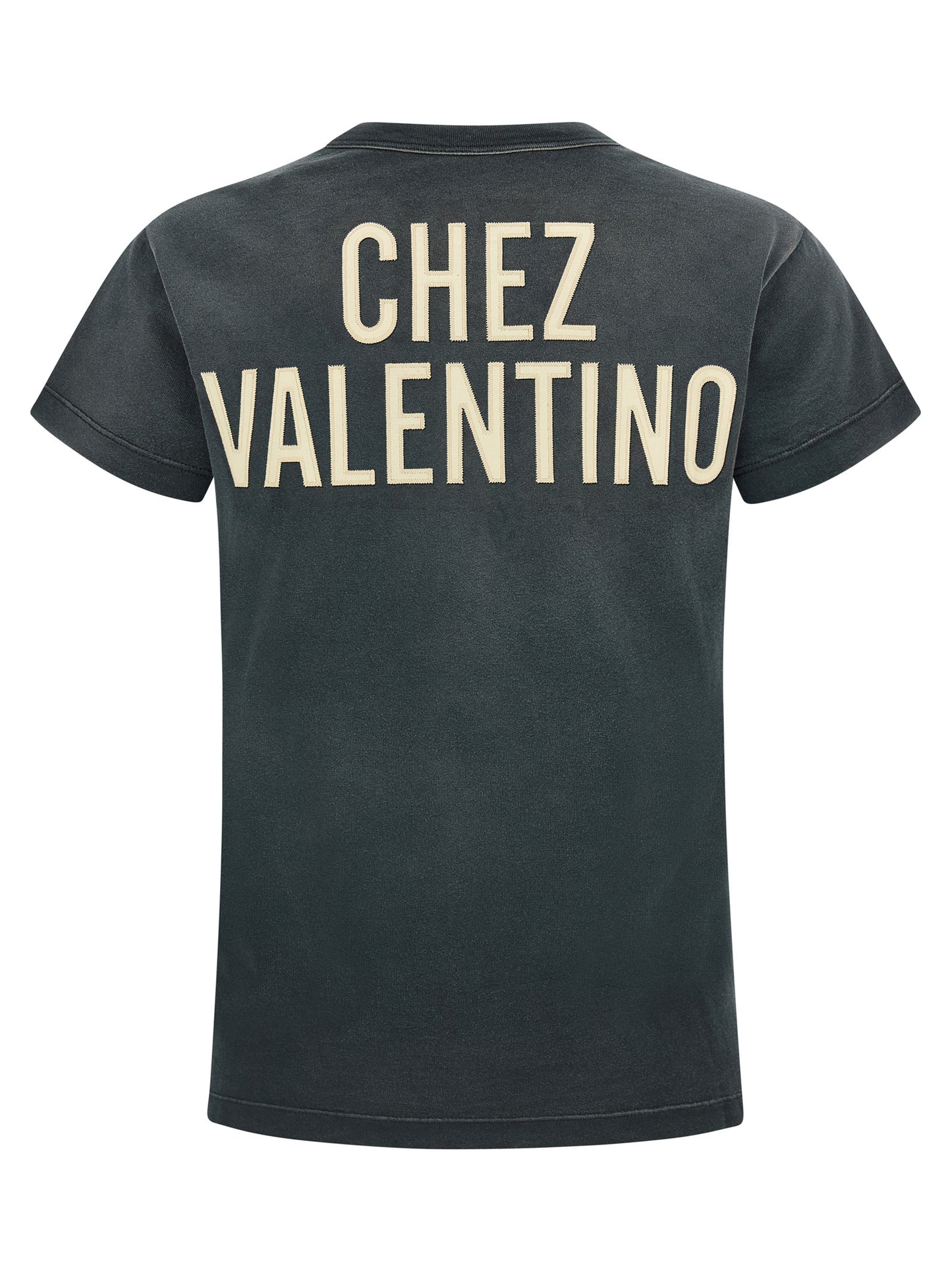 Valentino Garavani Gray Cotton T-Shirt