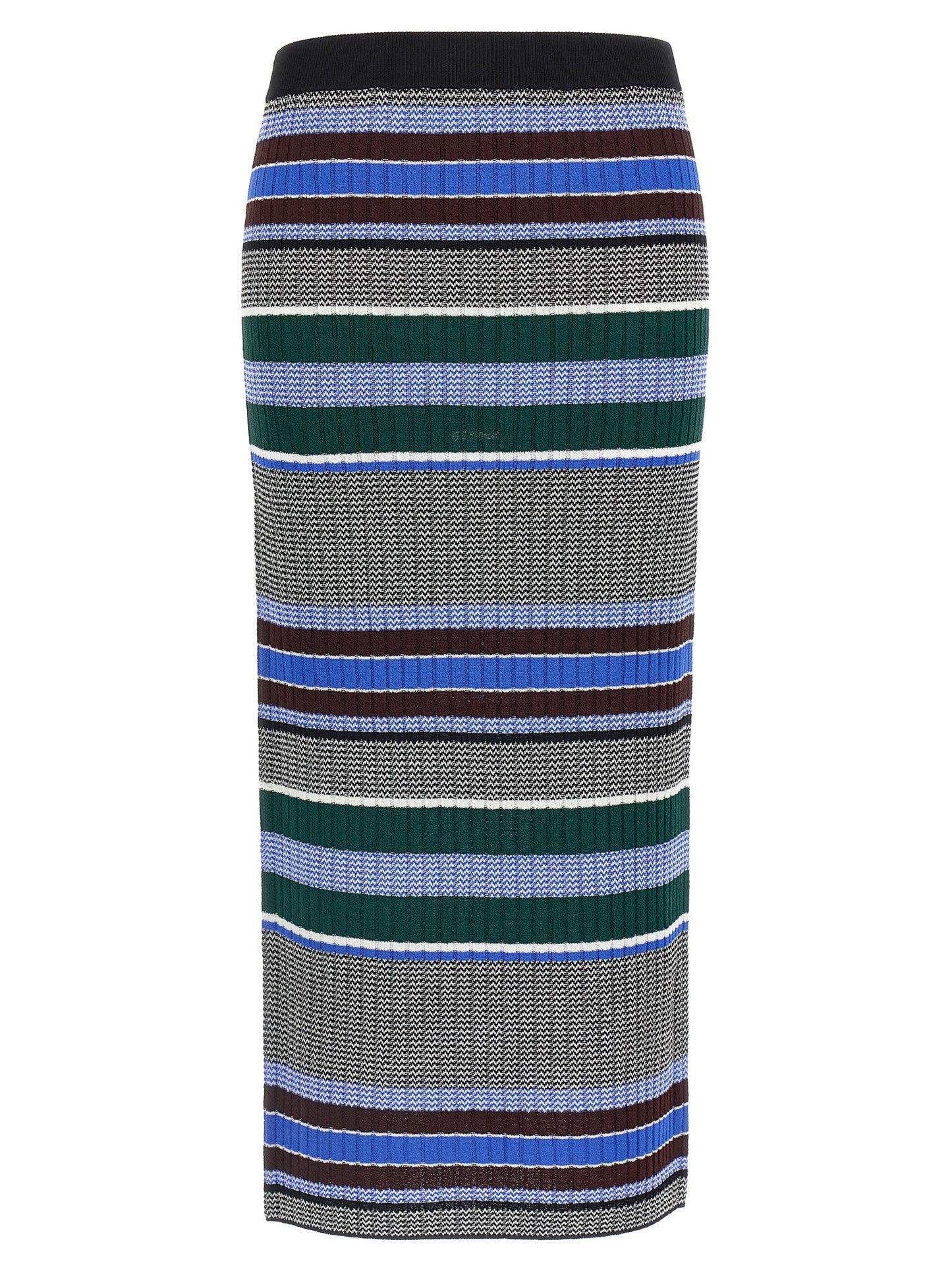 PINKO Multicolor Viscose Midi Skirt