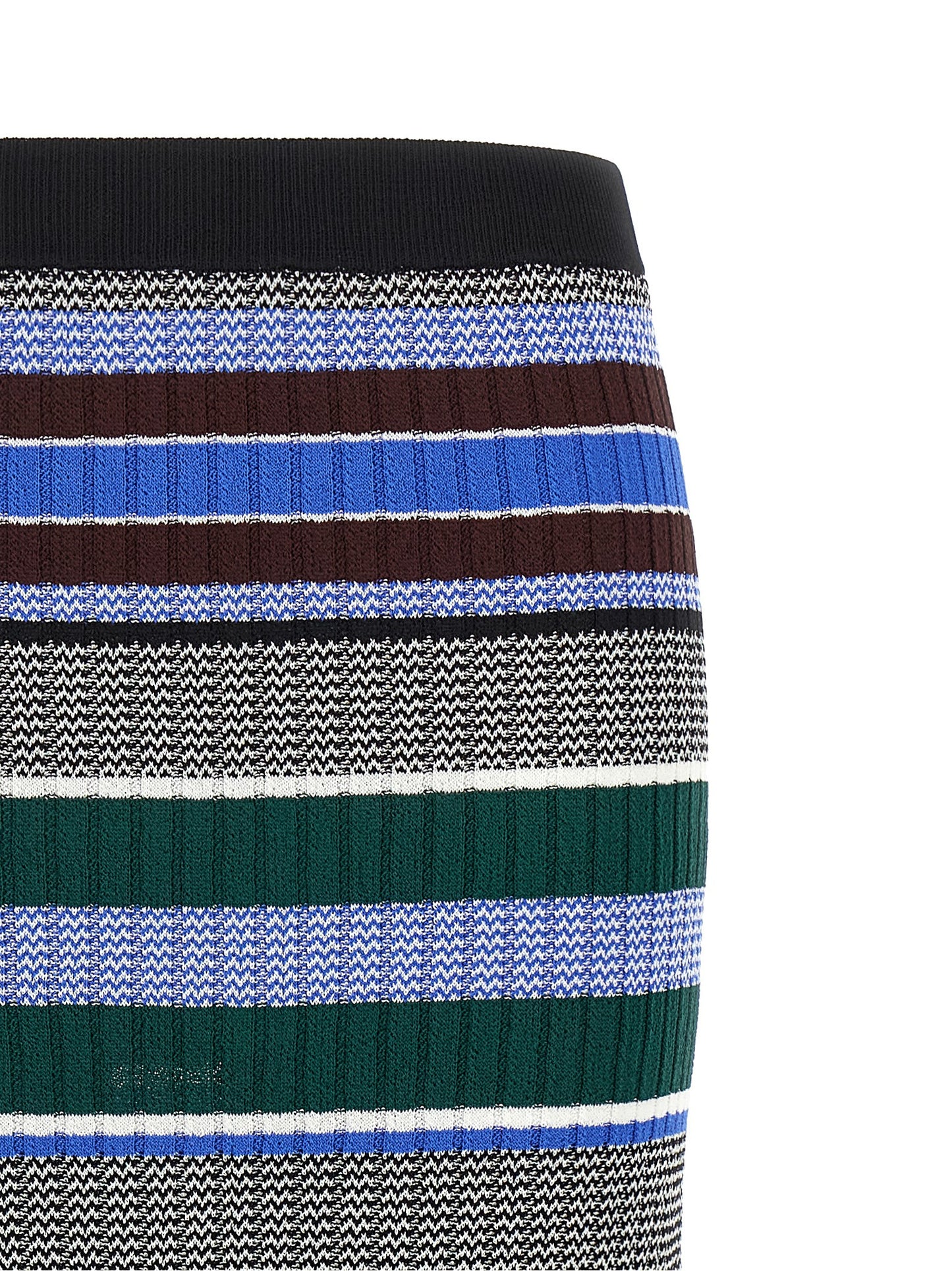 PINKO Multicolor Viscose Midi Skirt