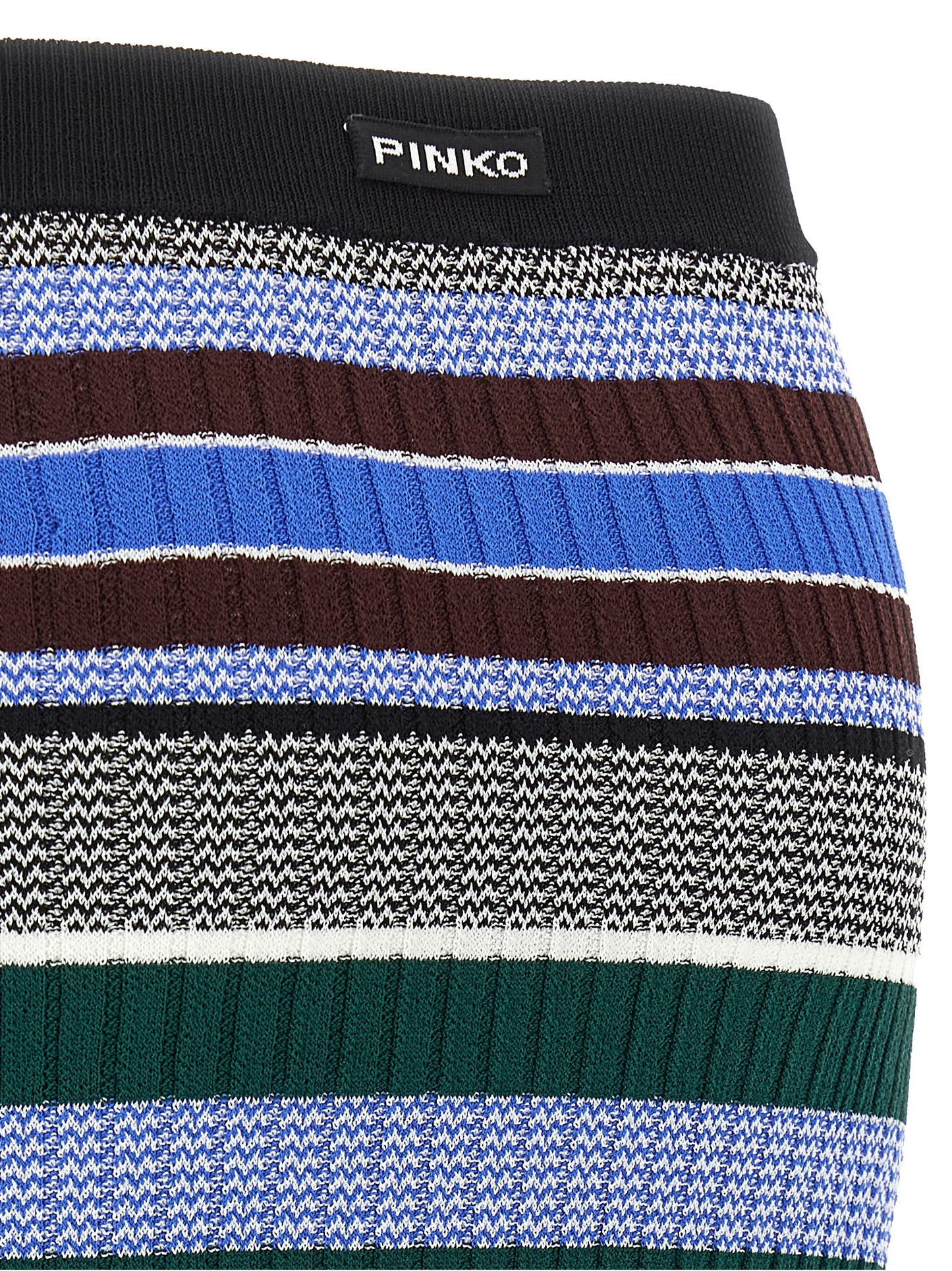 PINKO Multicolor Viscose Midi Skirt