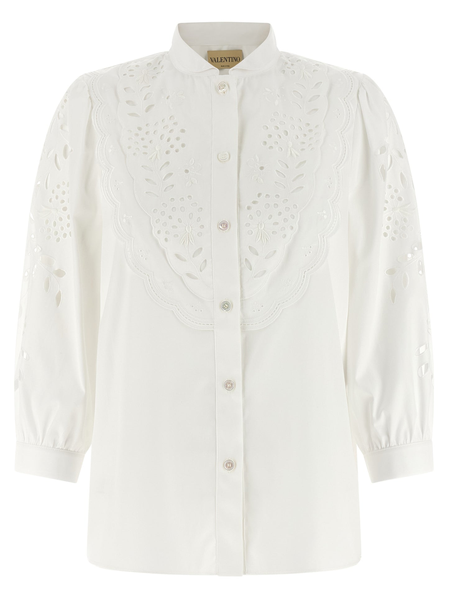 Valentino Garavani White Cotton Blouse