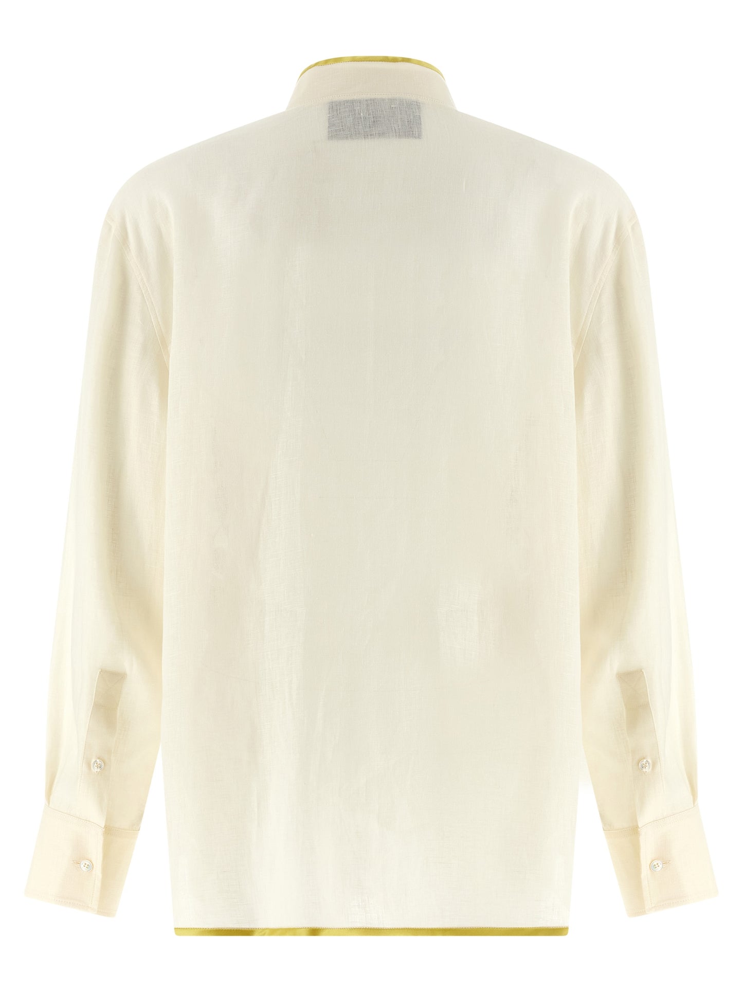 Valentino Garavani Beige Linen Blouse