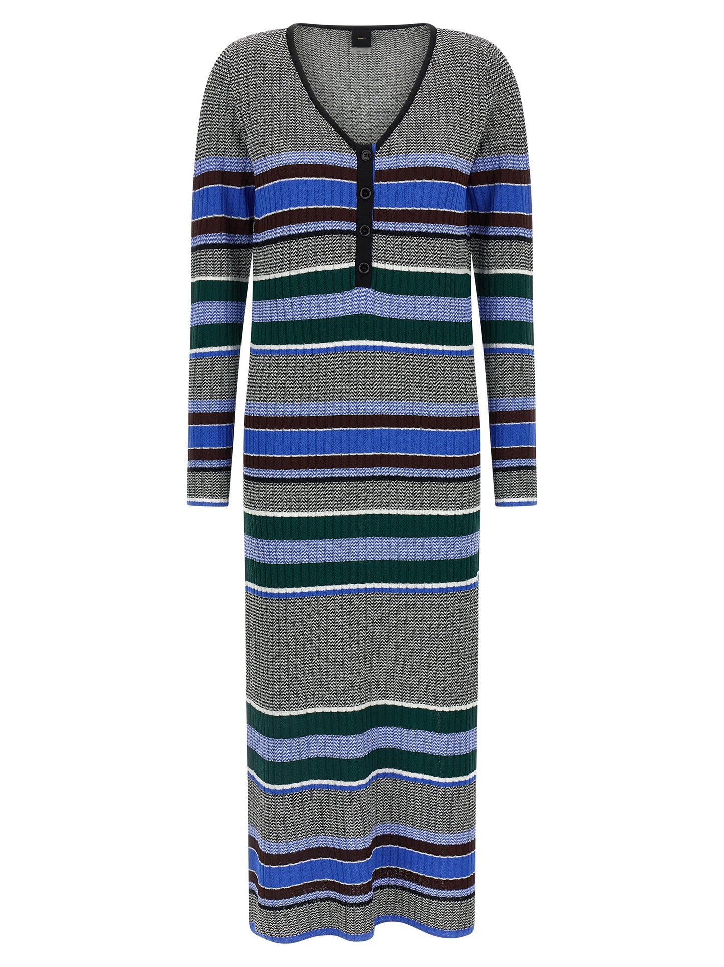 PINKO Multicolor Viscose Long Dress