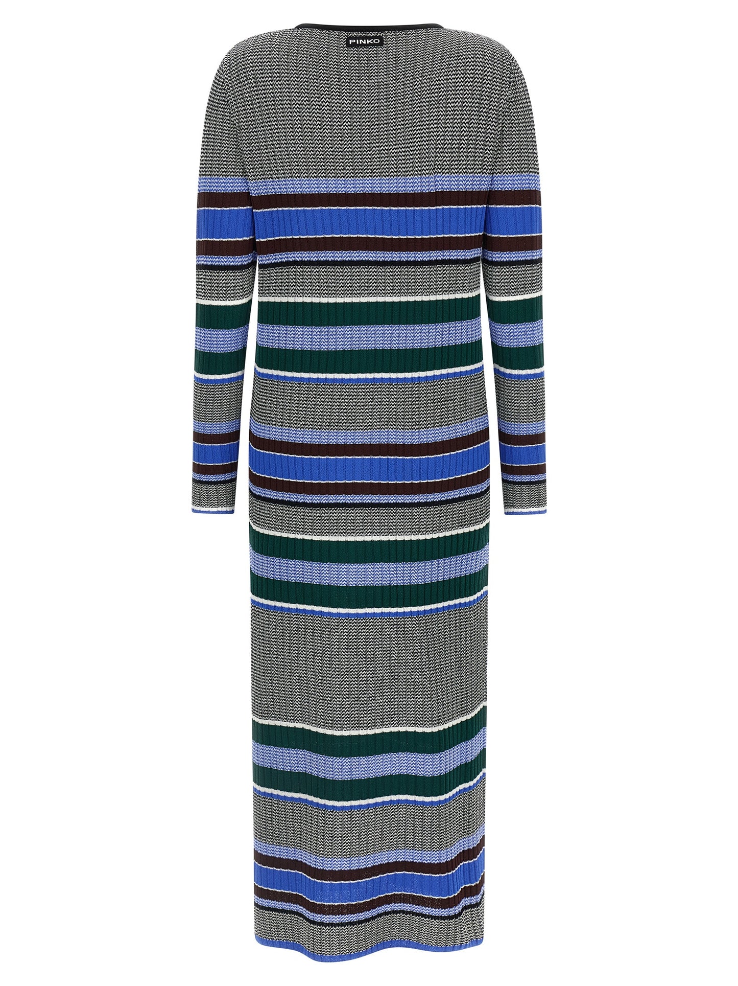 PINKO Multicolor Viscose Long Dress
