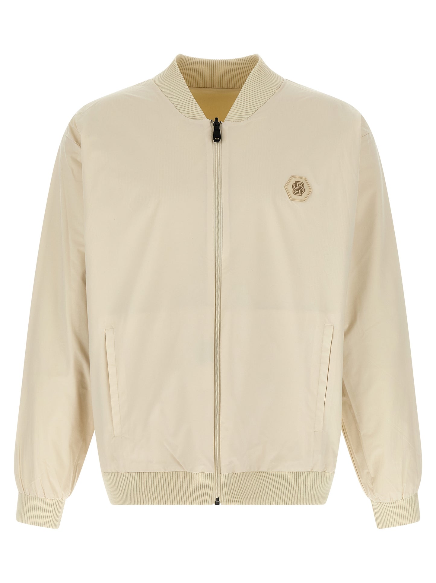 Hugo Boss Beige Polyamide Bomber