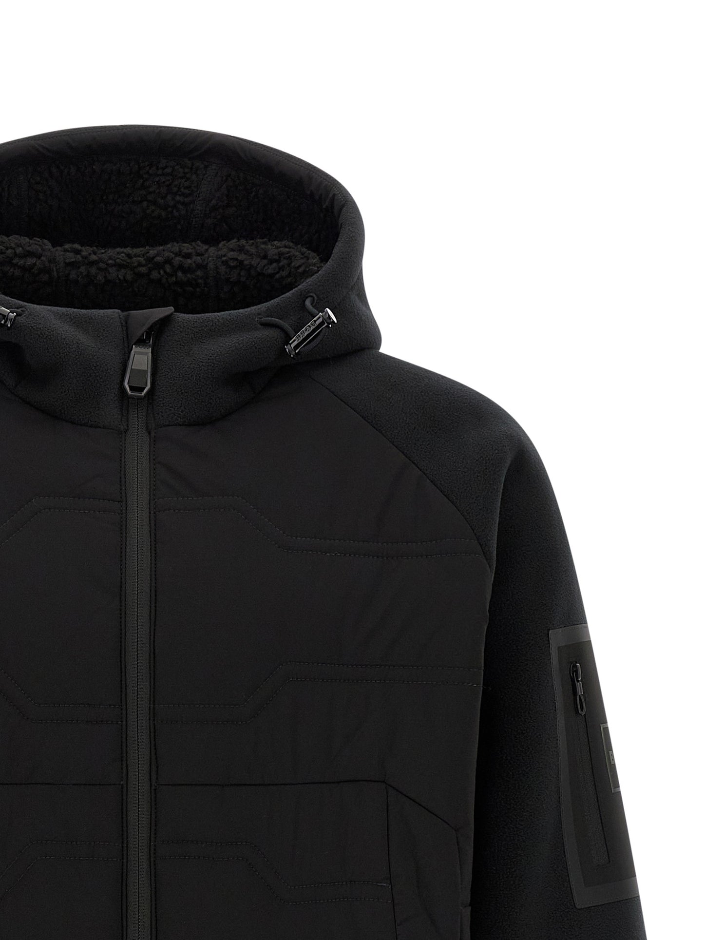 Hugo Boss Black Polyester Shell Jacket