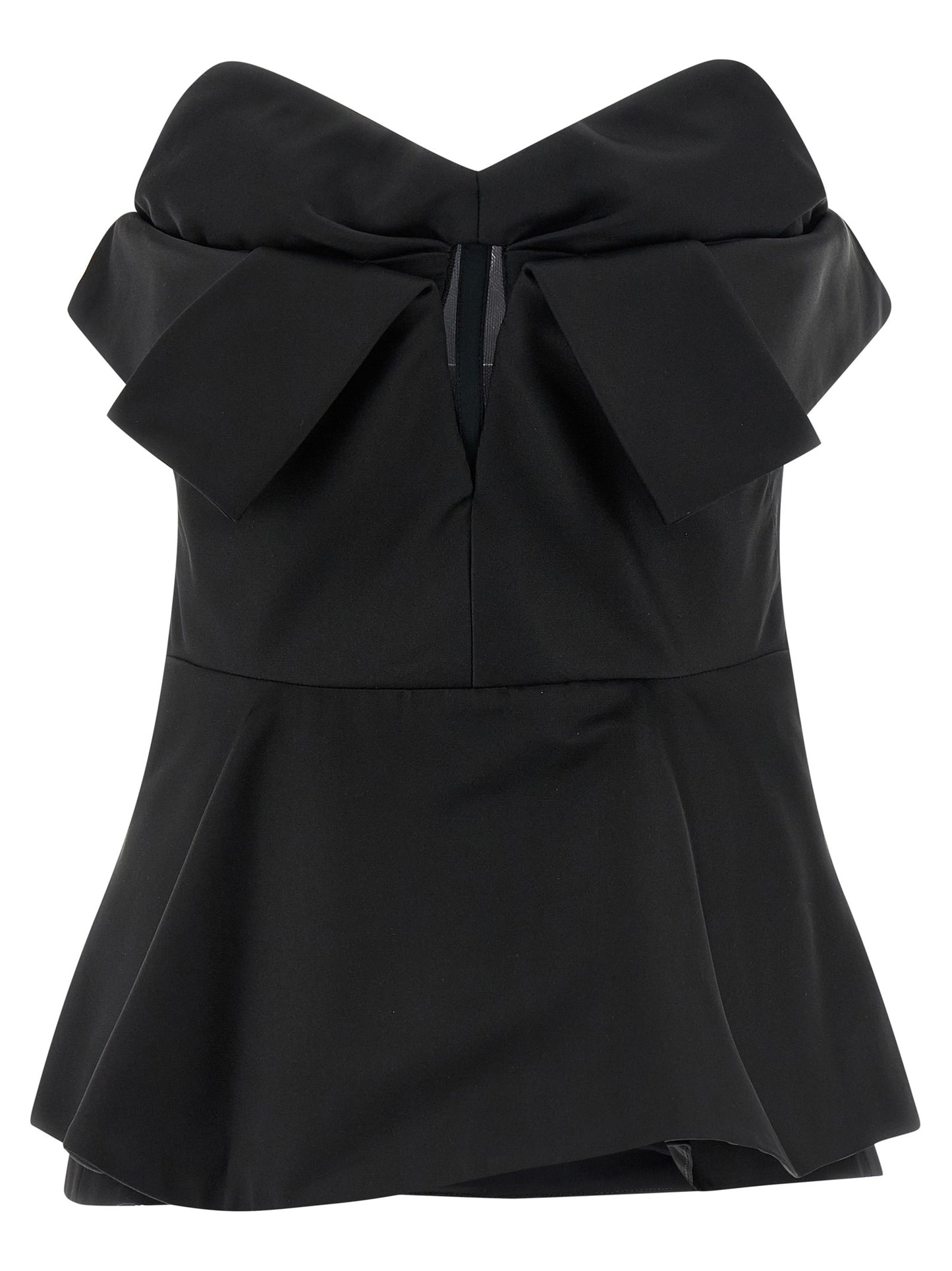 Alexander McQueen Black Polyester Tank Tops
