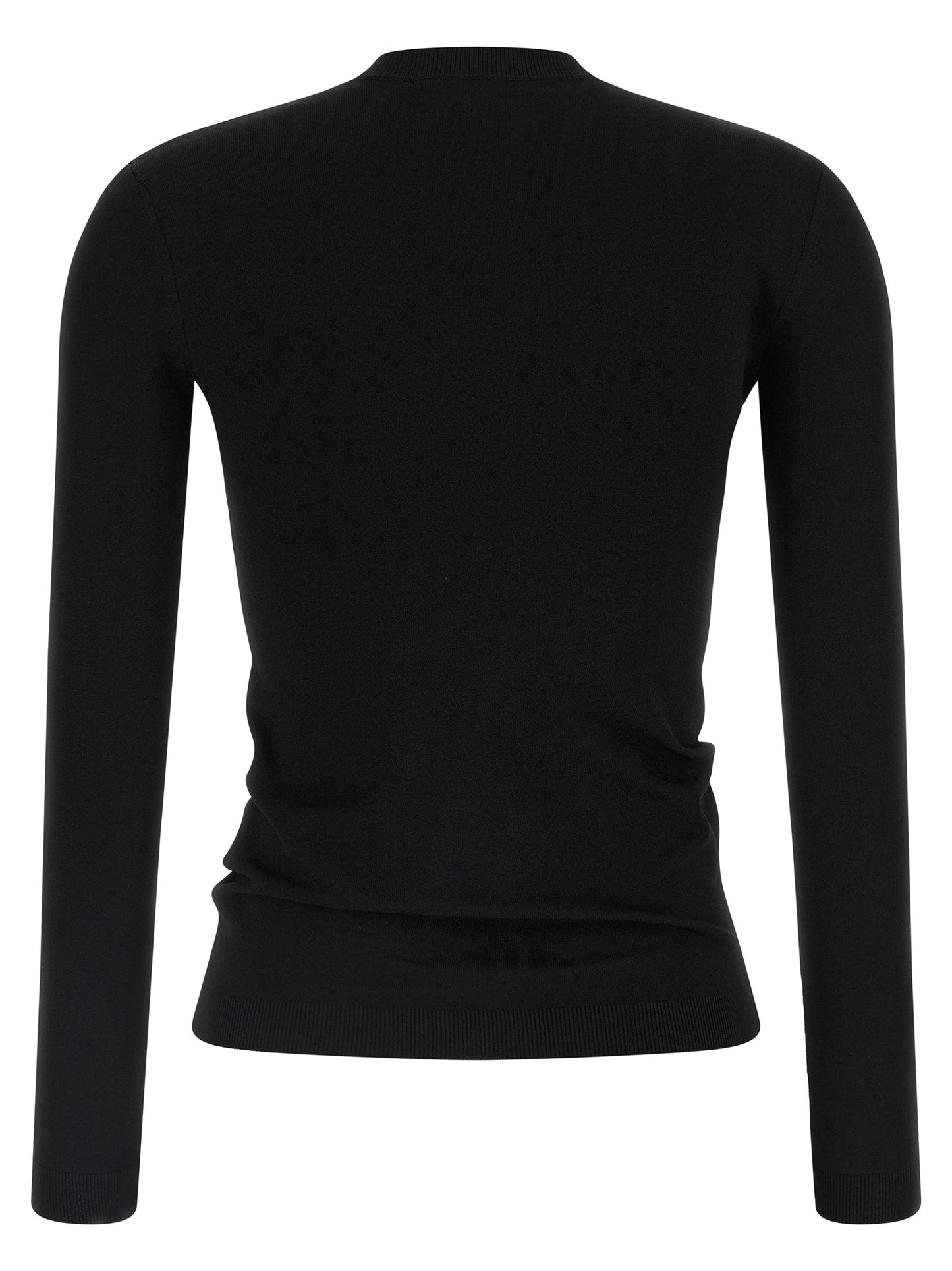 Valentino Garavani Black Viscose Cardigan