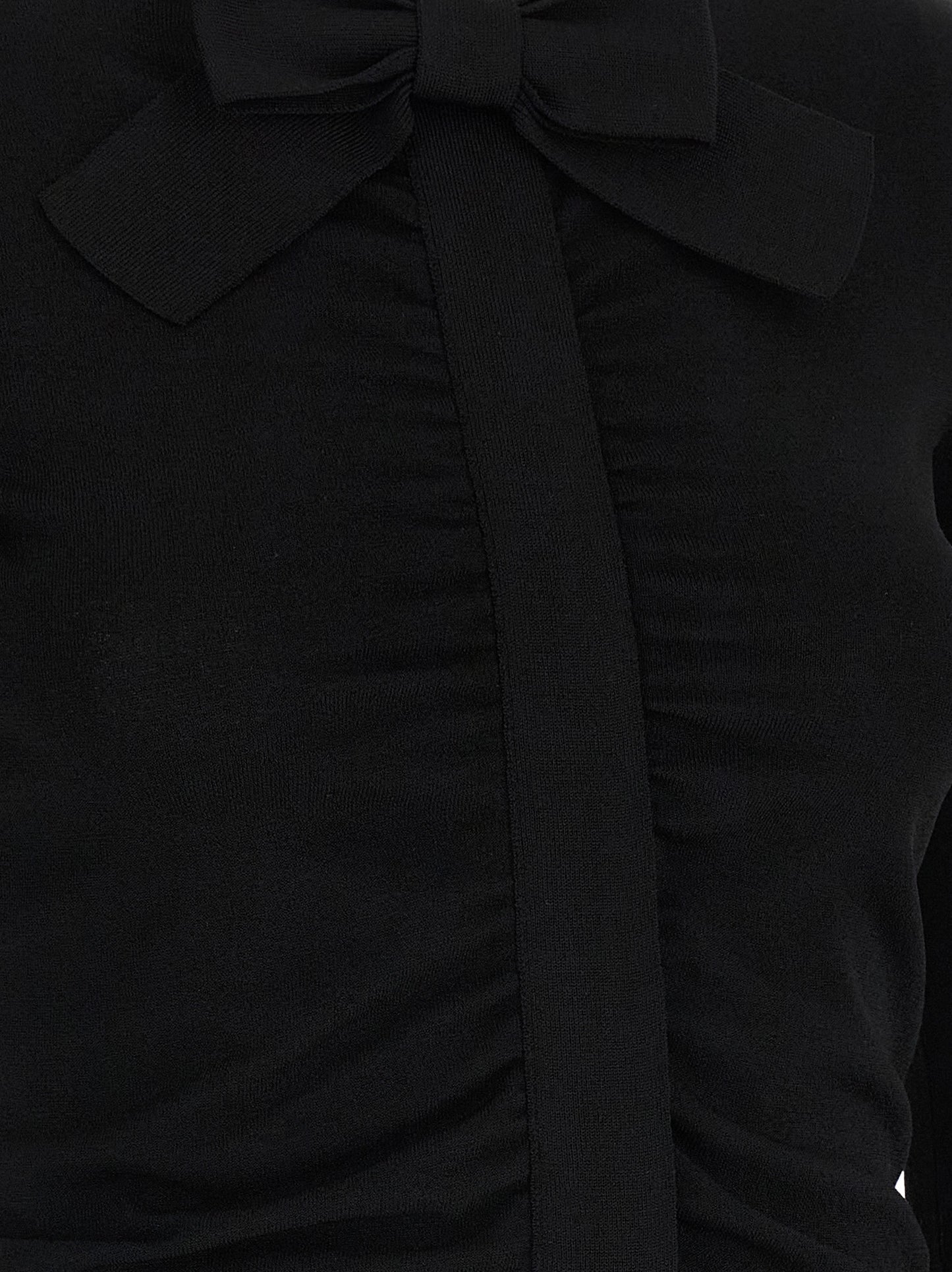 Valentino Garavani Black Viscose Cardigan