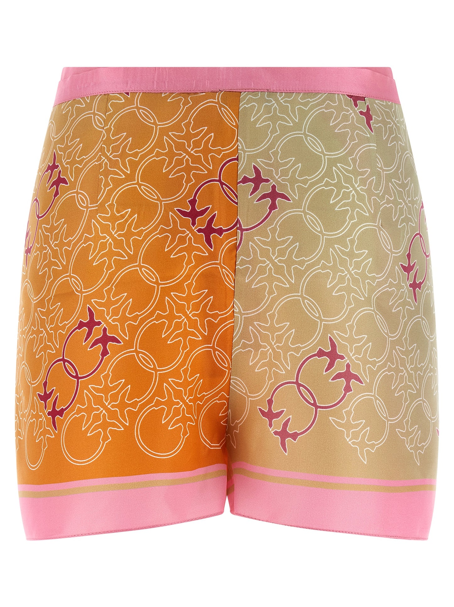 PINKO Multicolor Viscose Shorts