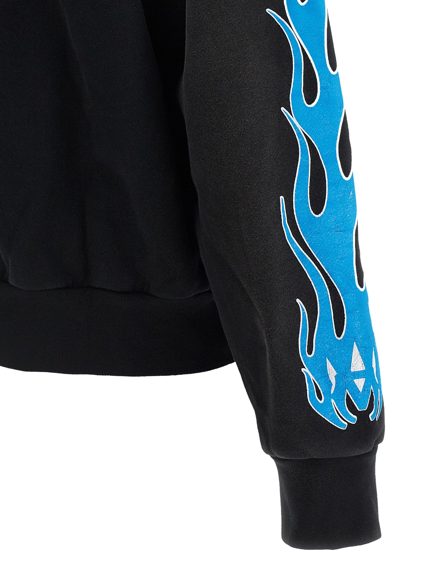 Amiri Black Cotton Sweatshirt
