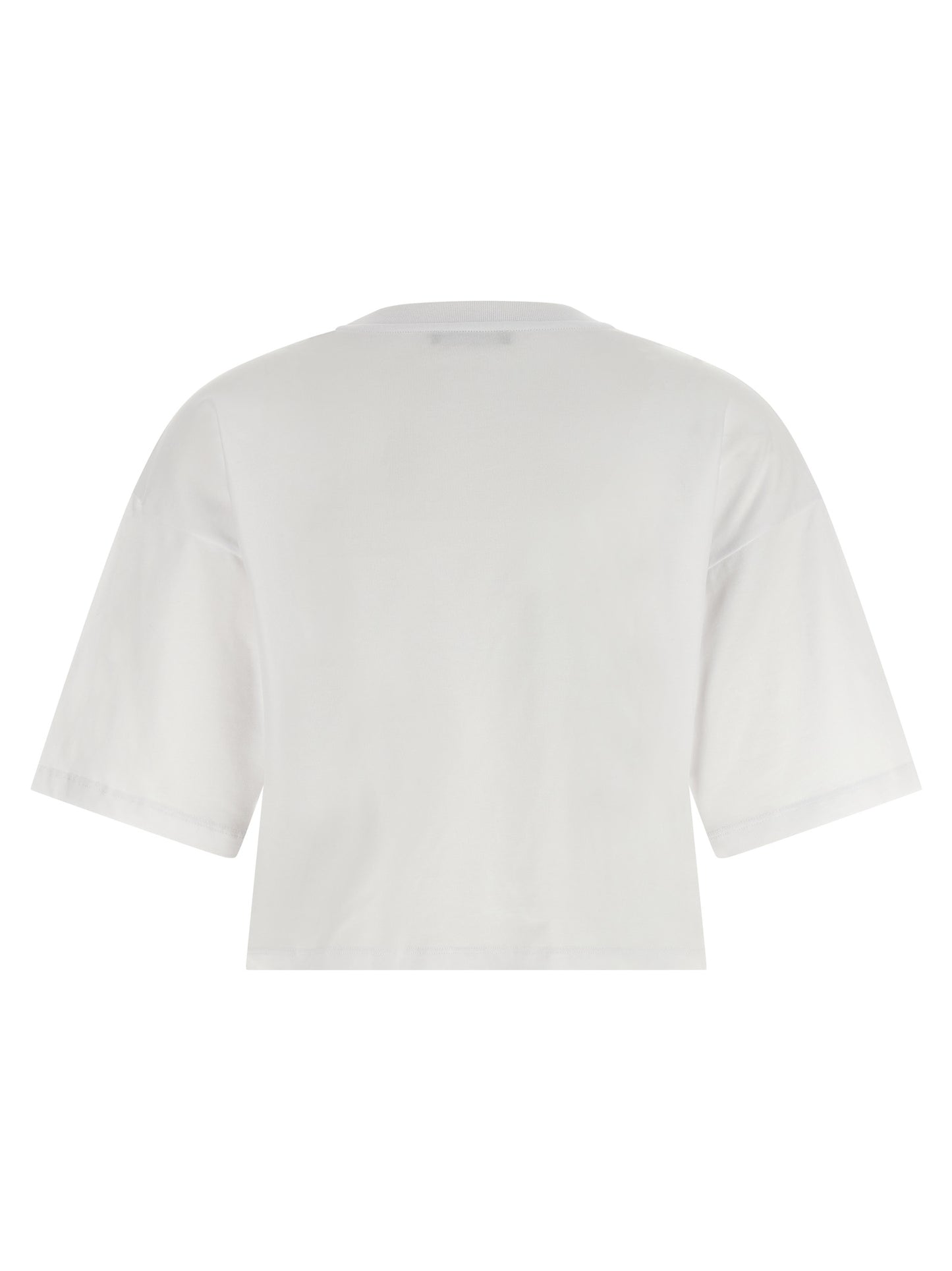 Balmain White Cotton T-Shirt