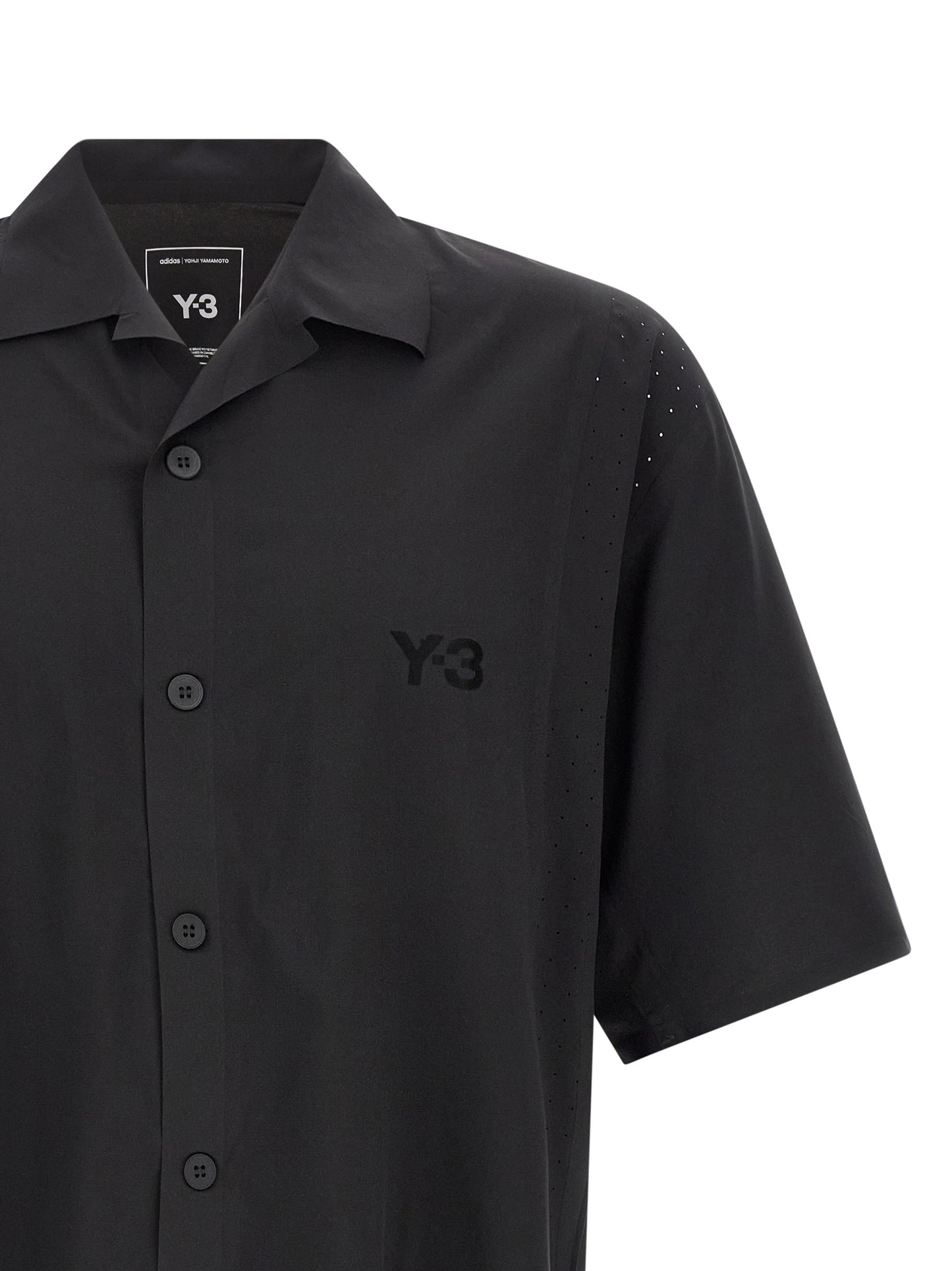 Y-3 Black Polyester Blouse