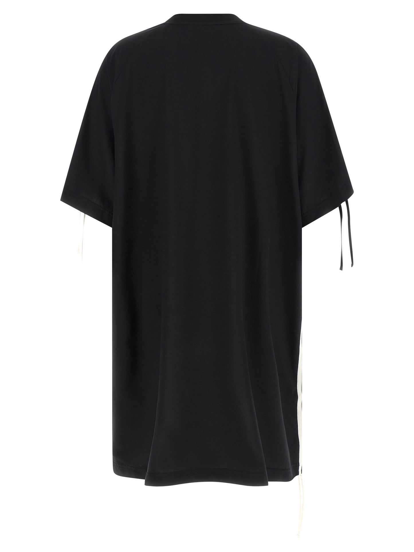 Y-3 Black Polyester Short Dress