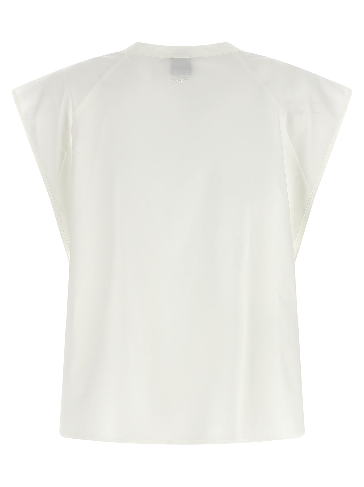 PINKO White Cotton Blouse