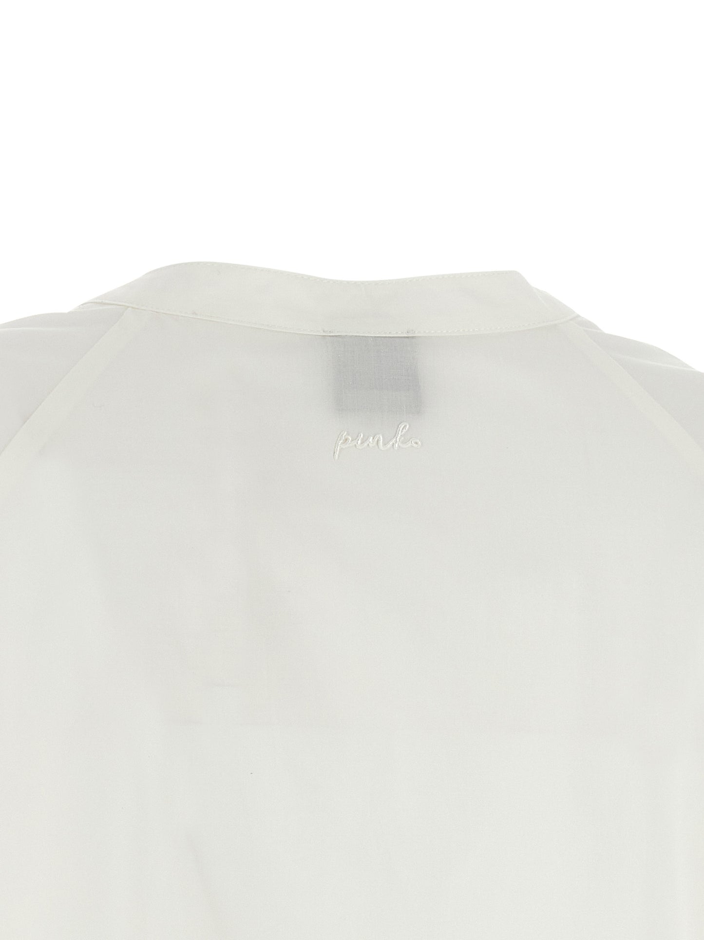 PINKO White Cotton Blouse