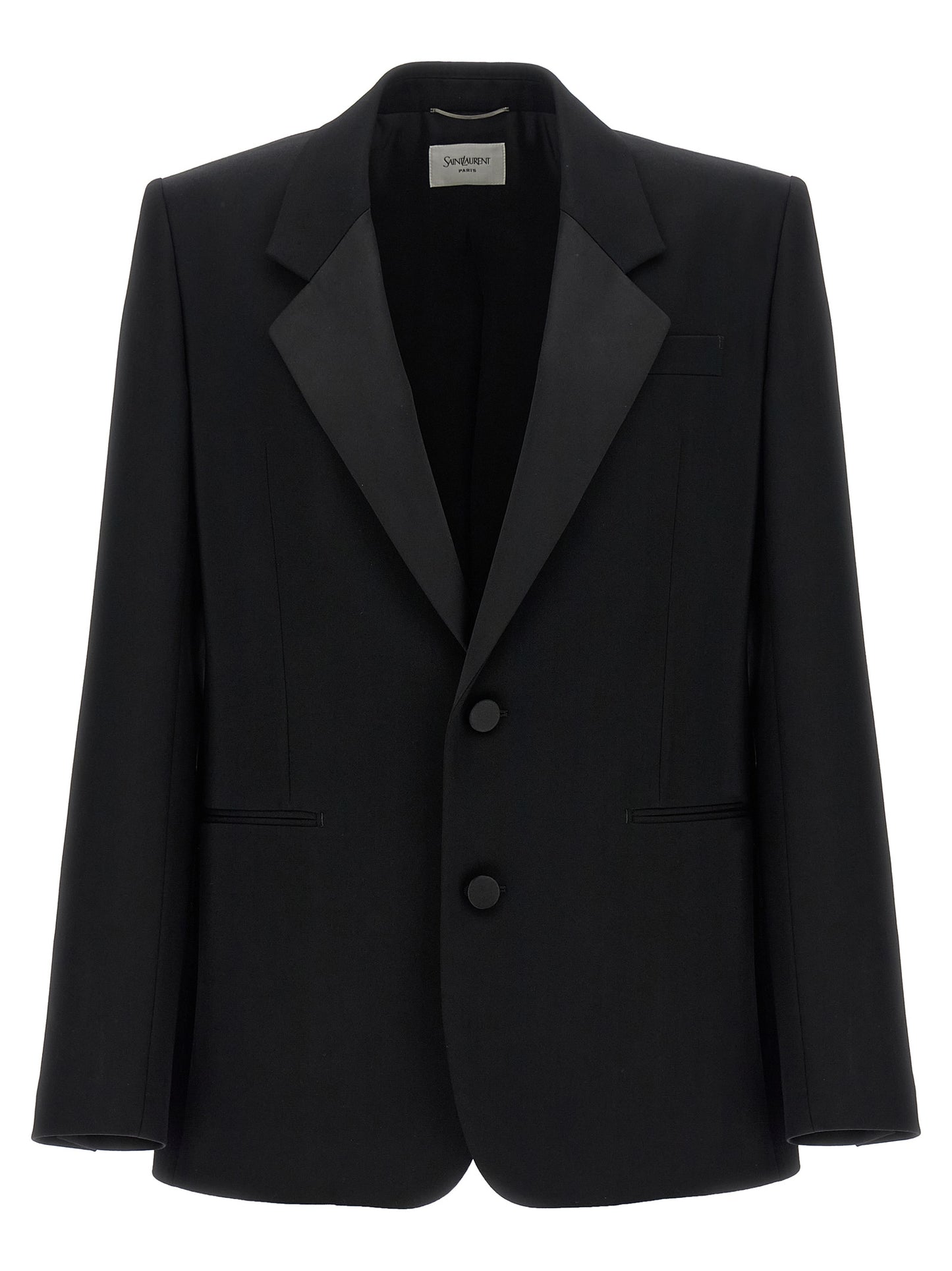 Saint Laurent Black Wool Blazer