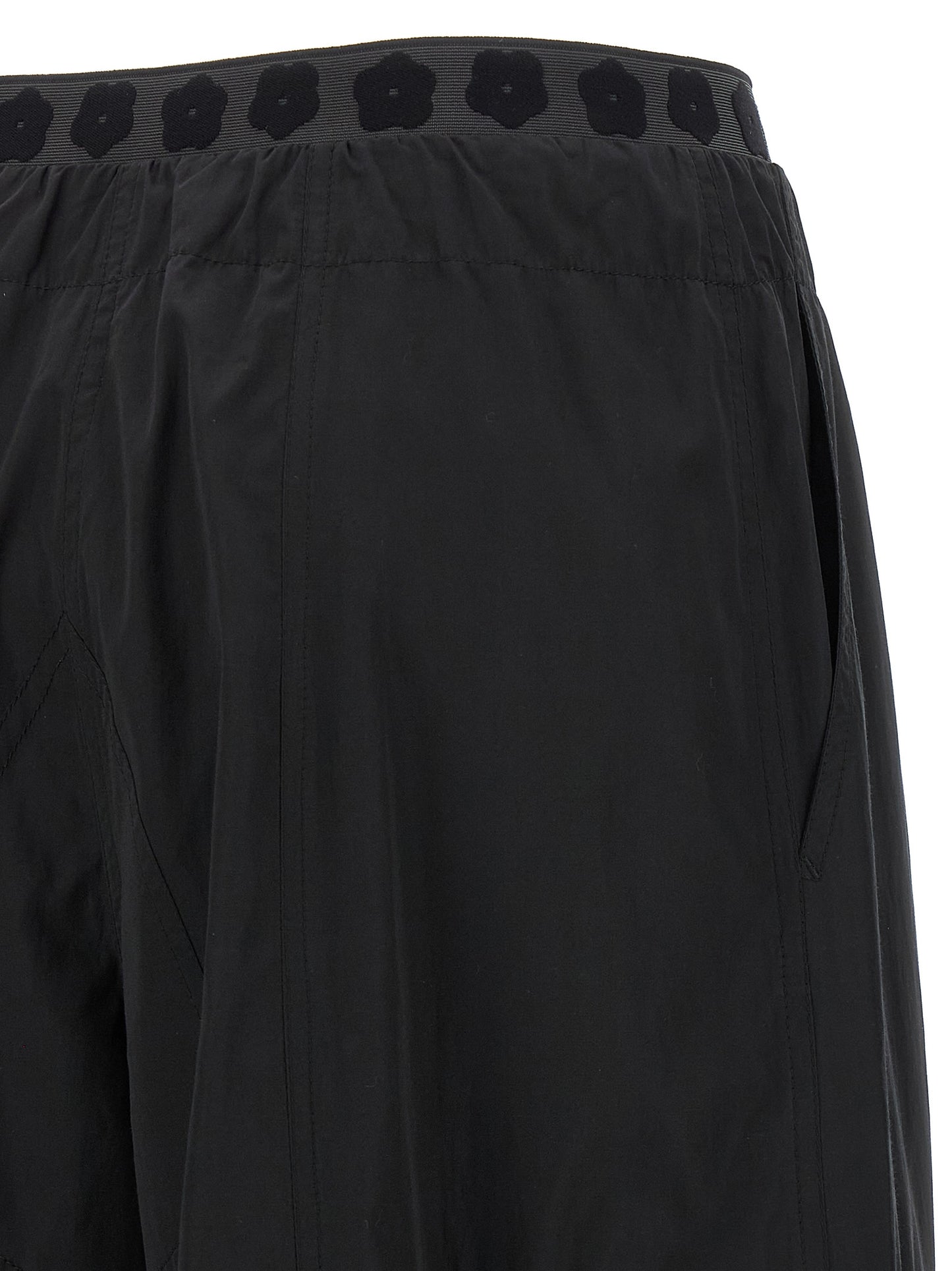 Kenzo Black Polyester Cargo Pants