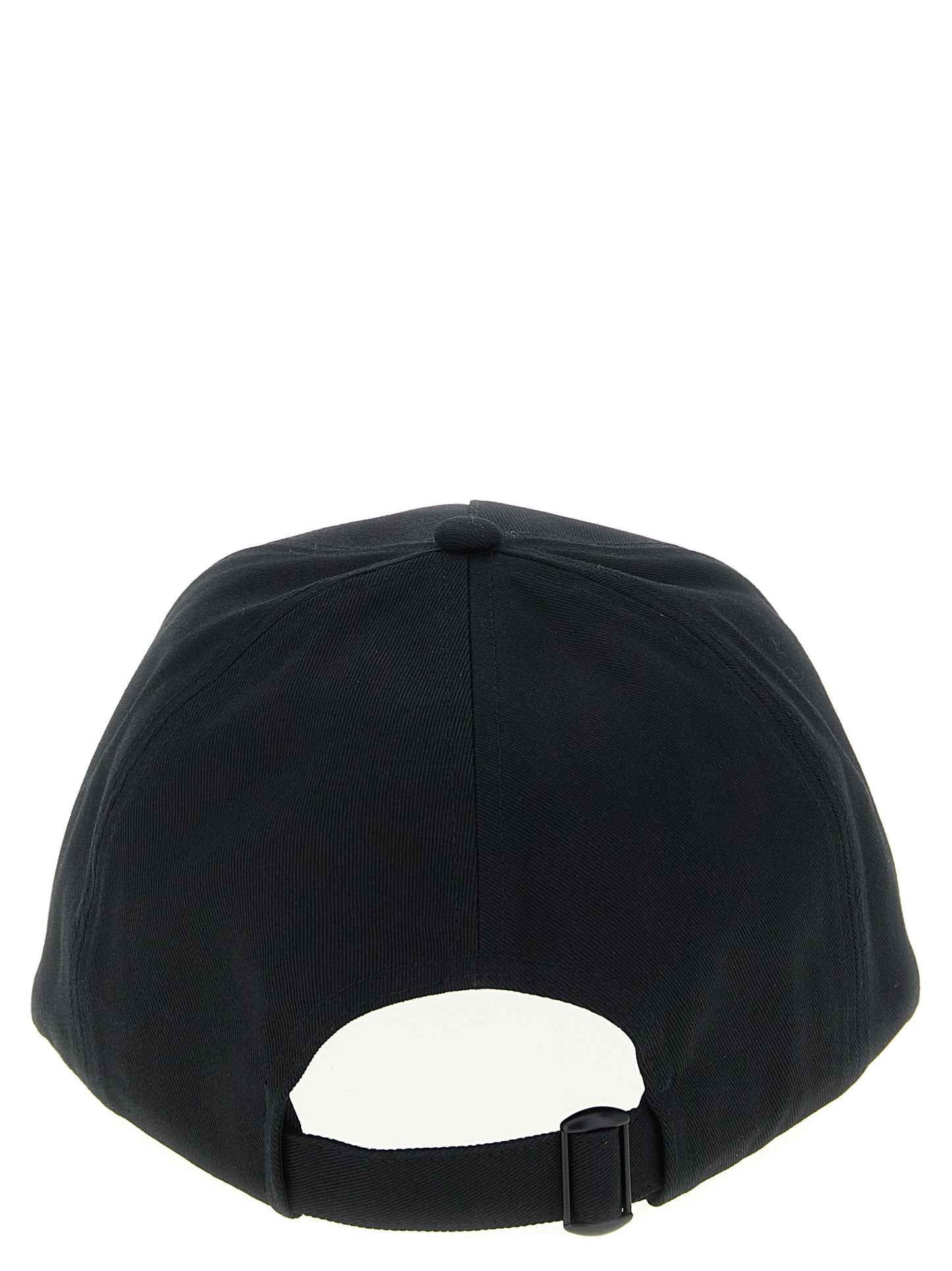 Moncler Black Cotton Cap (Baseball Hat)